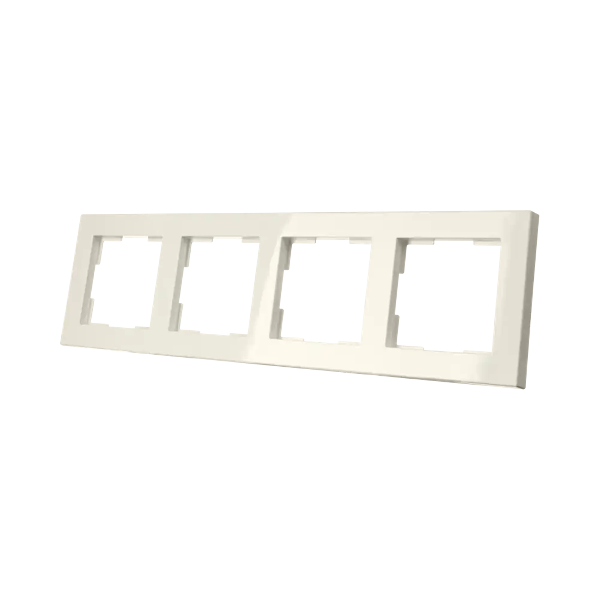 ION INDUSTRIES 80.300.414 4-gang cover frame V1 Alpine White (img_002)
