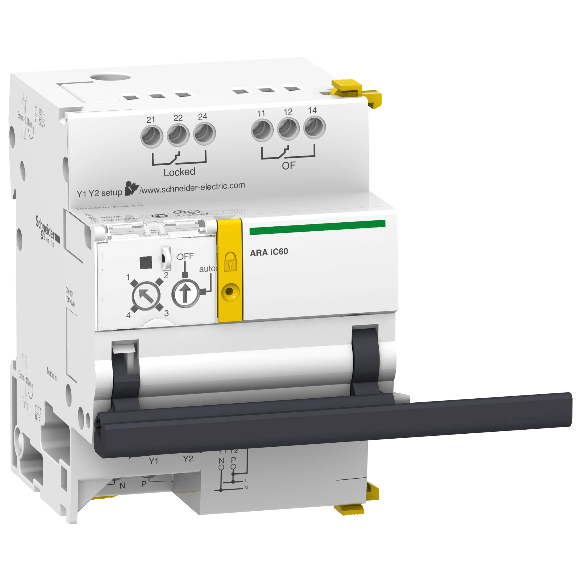 Schneider Electric A9C70134 Automatic Reclosing Device ARA for iC60 3P/4P - 4 Programs (img_001)