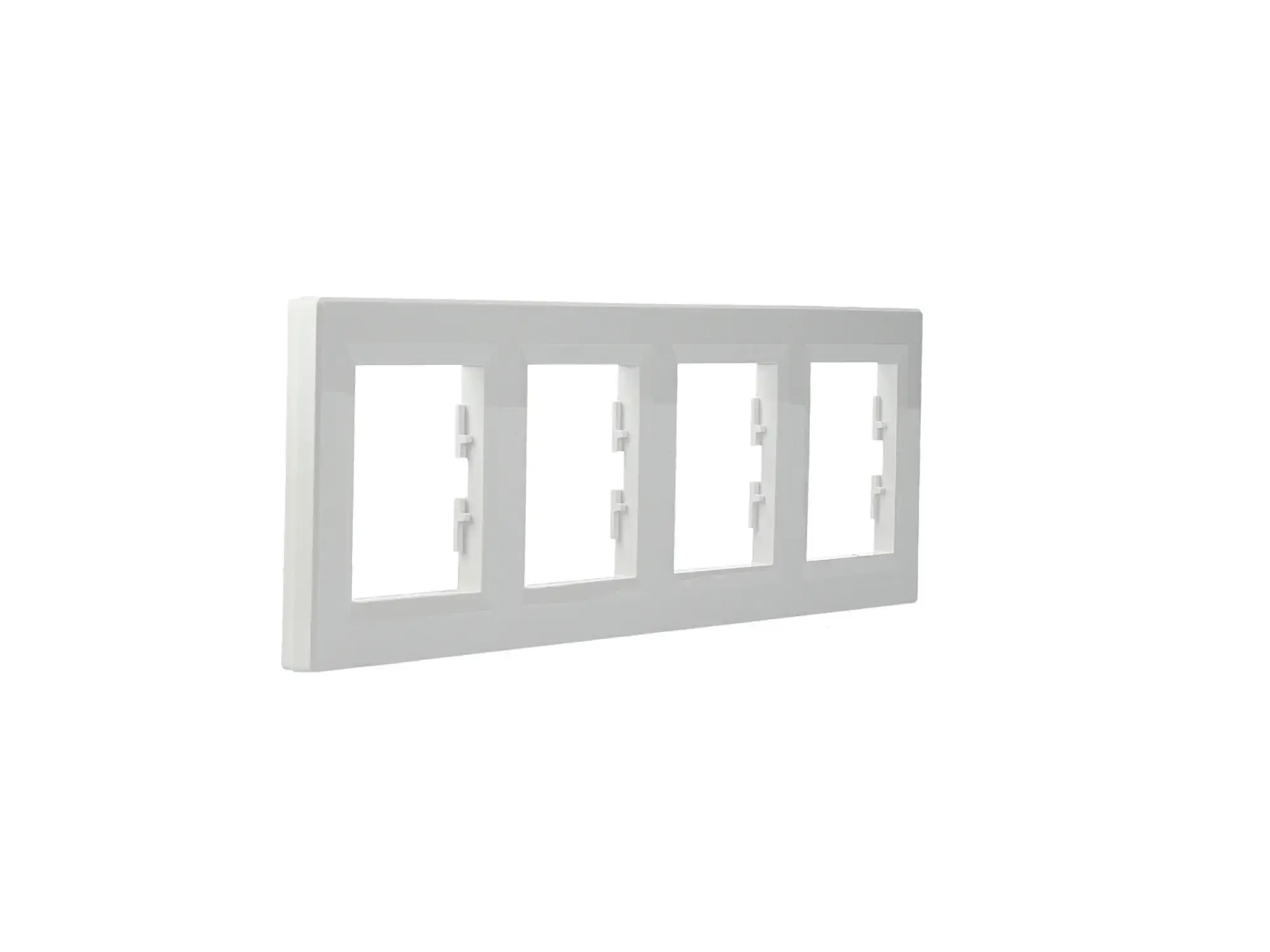 Schneider Electric EPH5800421D 4-Gang Frame Horizontal, white, Asfora (img_016)