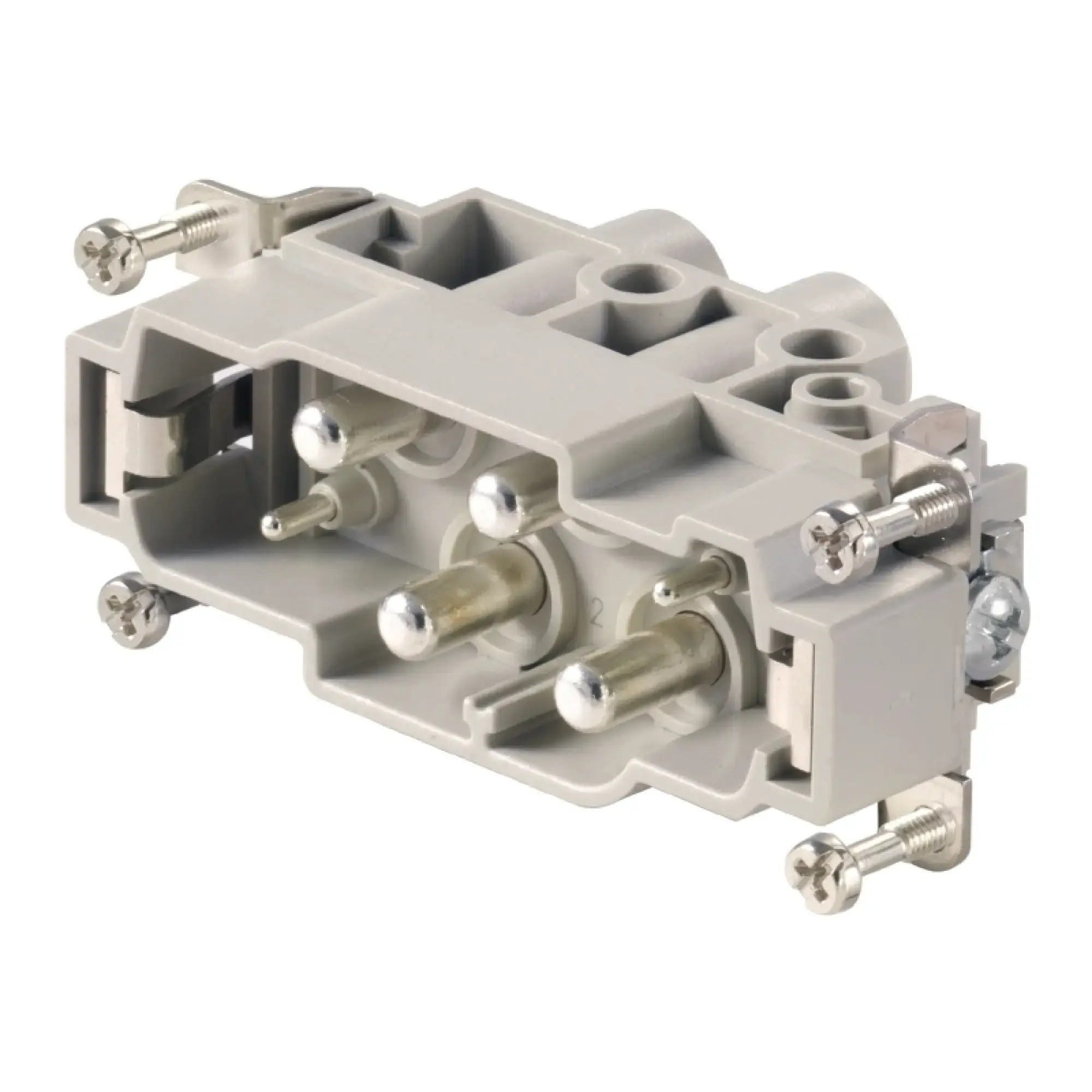 Weidmüller 1023240000 Contact insert (industry plug-in connectors), Male, 830 V, 80 A, Number of poles: 6, Screw connection, Size: 6 (img_001)