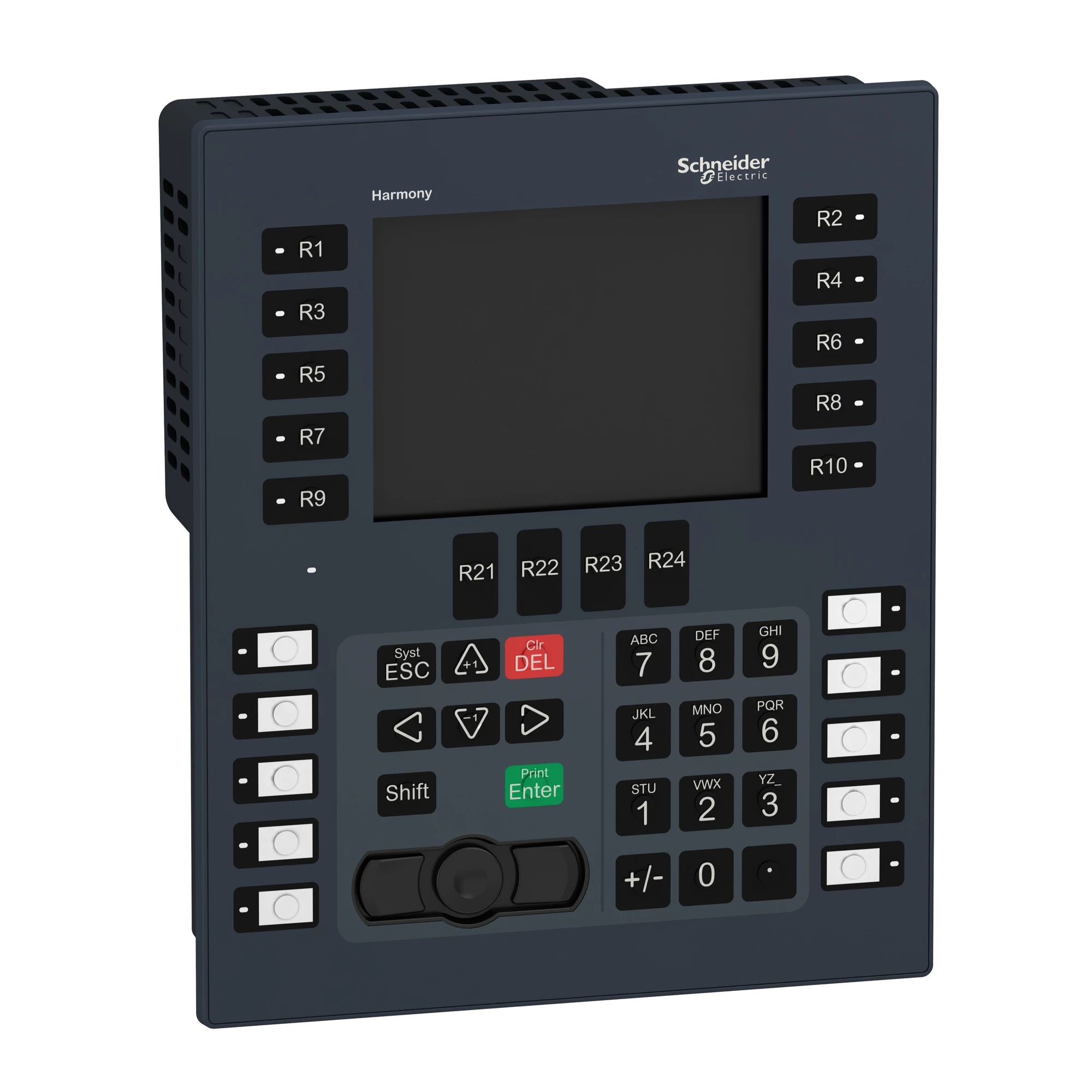 Schneider Electric HMIGK2310 Harmony GK 5.7” Operator Panel with Soft Keyboard, 24 Keys (img_001)