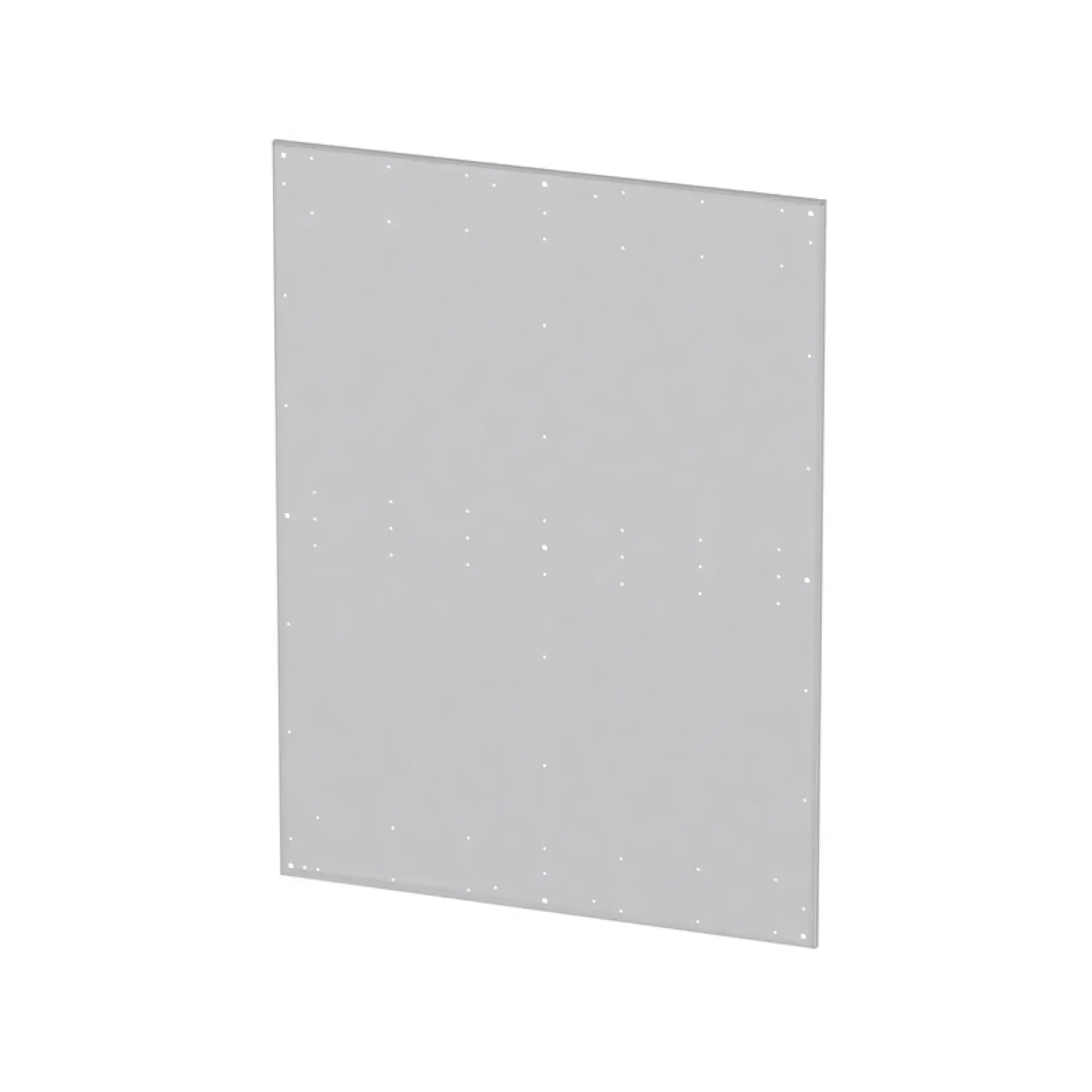 Weidmüller 1257770000 Mounting plate (Housing), Klippon TB (Terminal Box), prepunched, 680 x 926 x 12 mm, Stainless steel 1.4301 (304), untreated, silver (img_001)