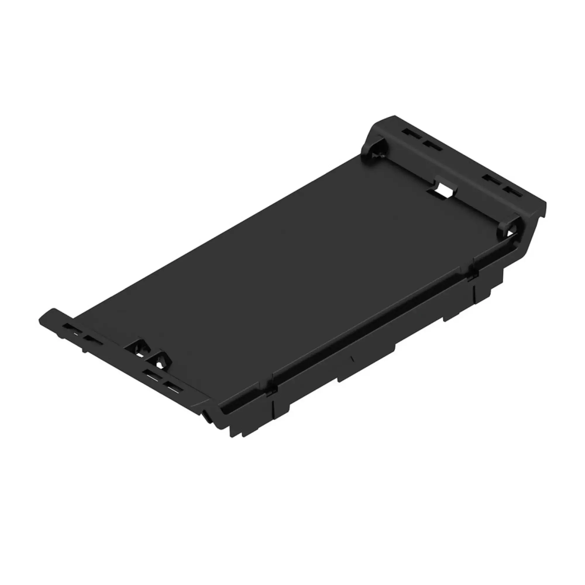 Weidmüller 1104420000 Front element (Modular housing), Width: 45 , IP20 in installed state, Plastic, black (img_001)
