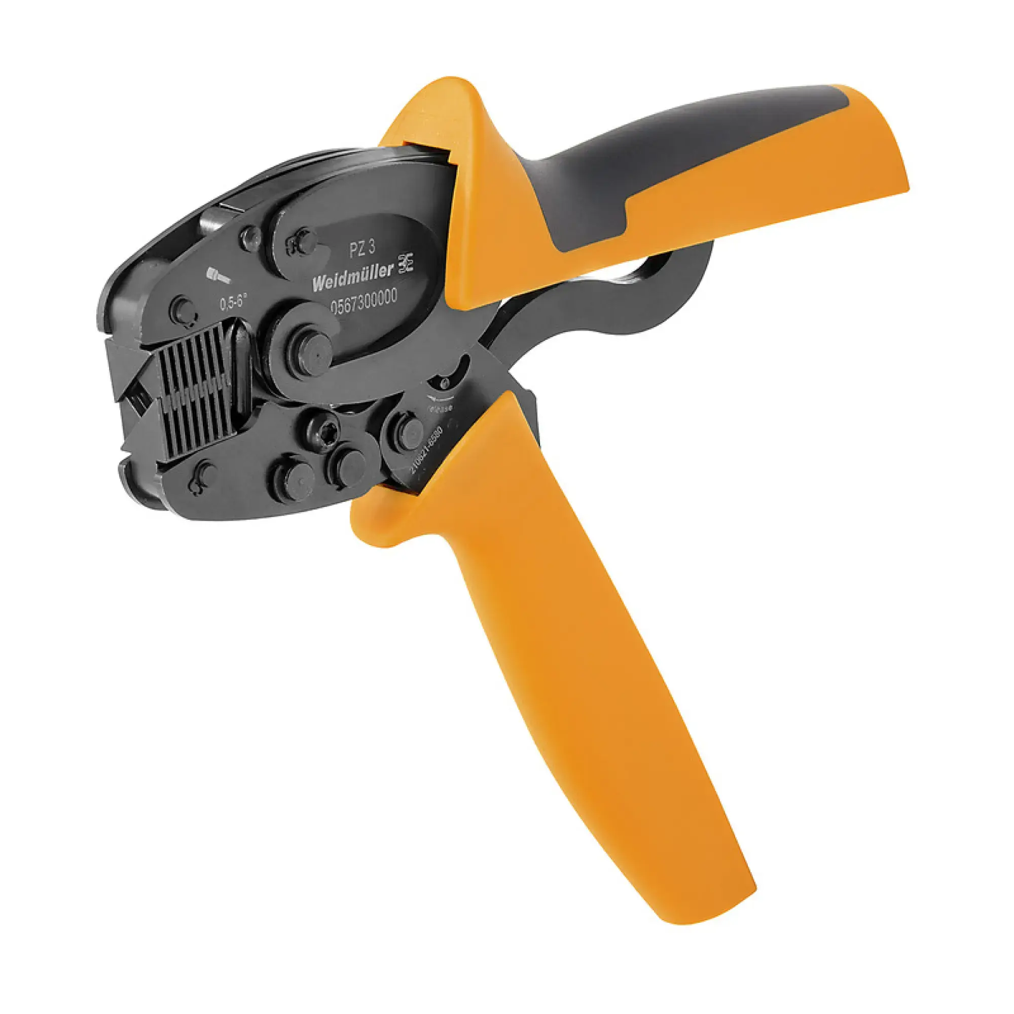 Weidmüller 0567300000 Crimping tool, Wire-end ferrules with/without plastic collars, 0.5 mm², 6 mm², Square crimp (img_001)