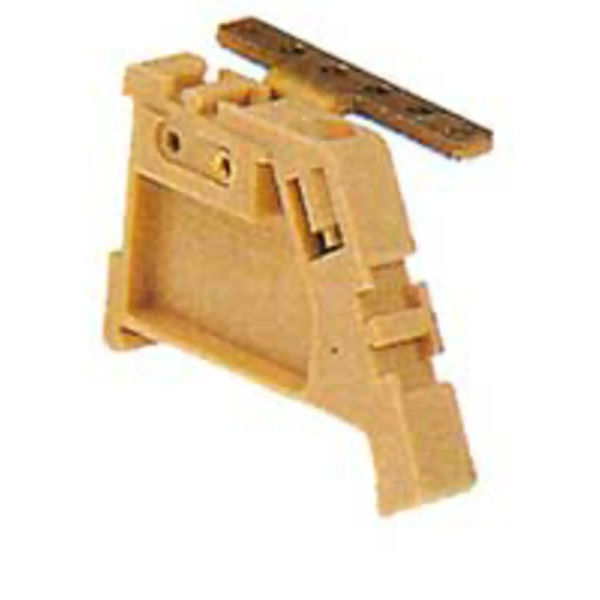 Weidmüller 0258660000 End bracket, beige, TS 35, V-2, Wemid, Width: 16.5 mm, 100 °C (img_001)