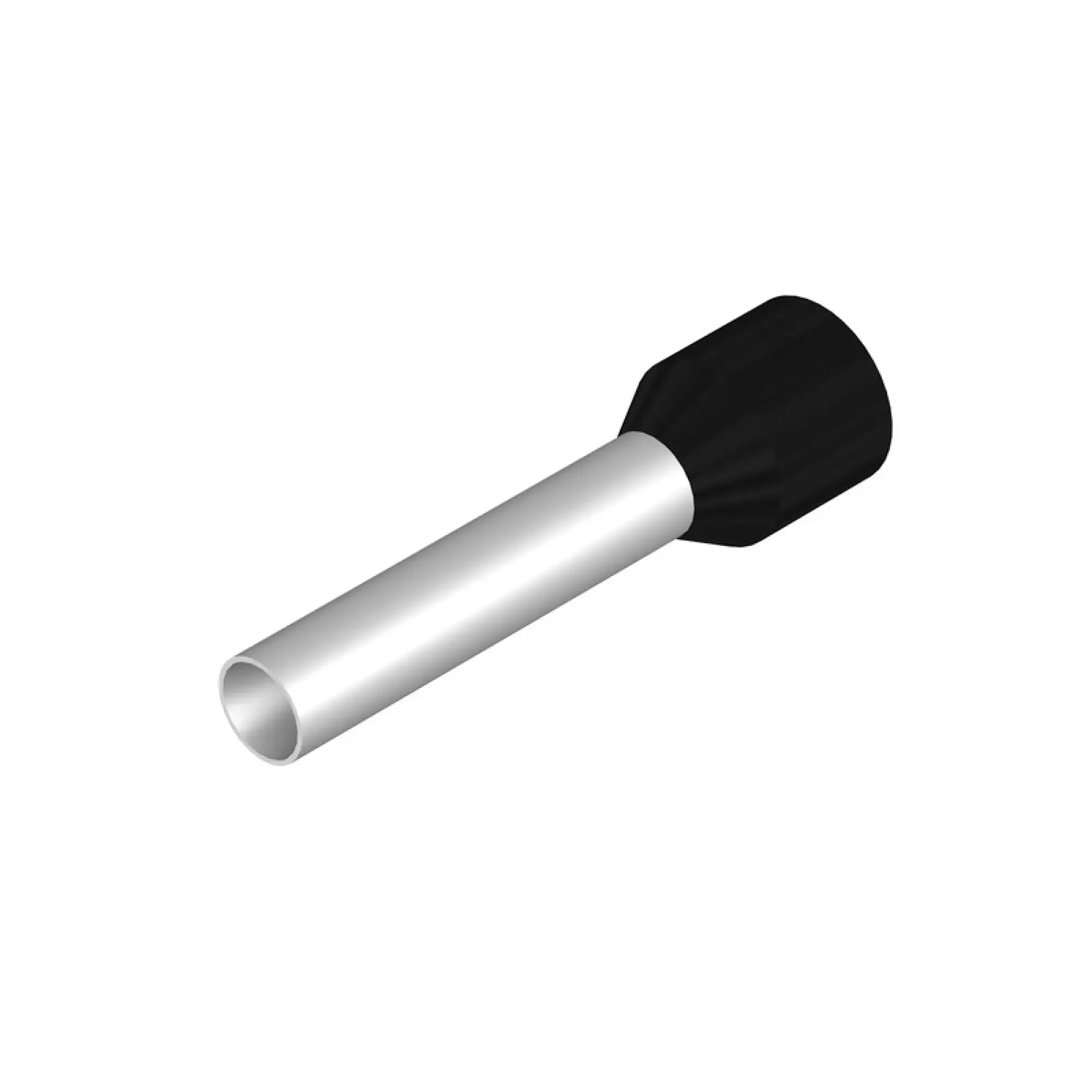 Weidmüller 0565700000 Wire end ferrule, Standard, 6 mm², Stripping length: 20 mm, black (img_001)