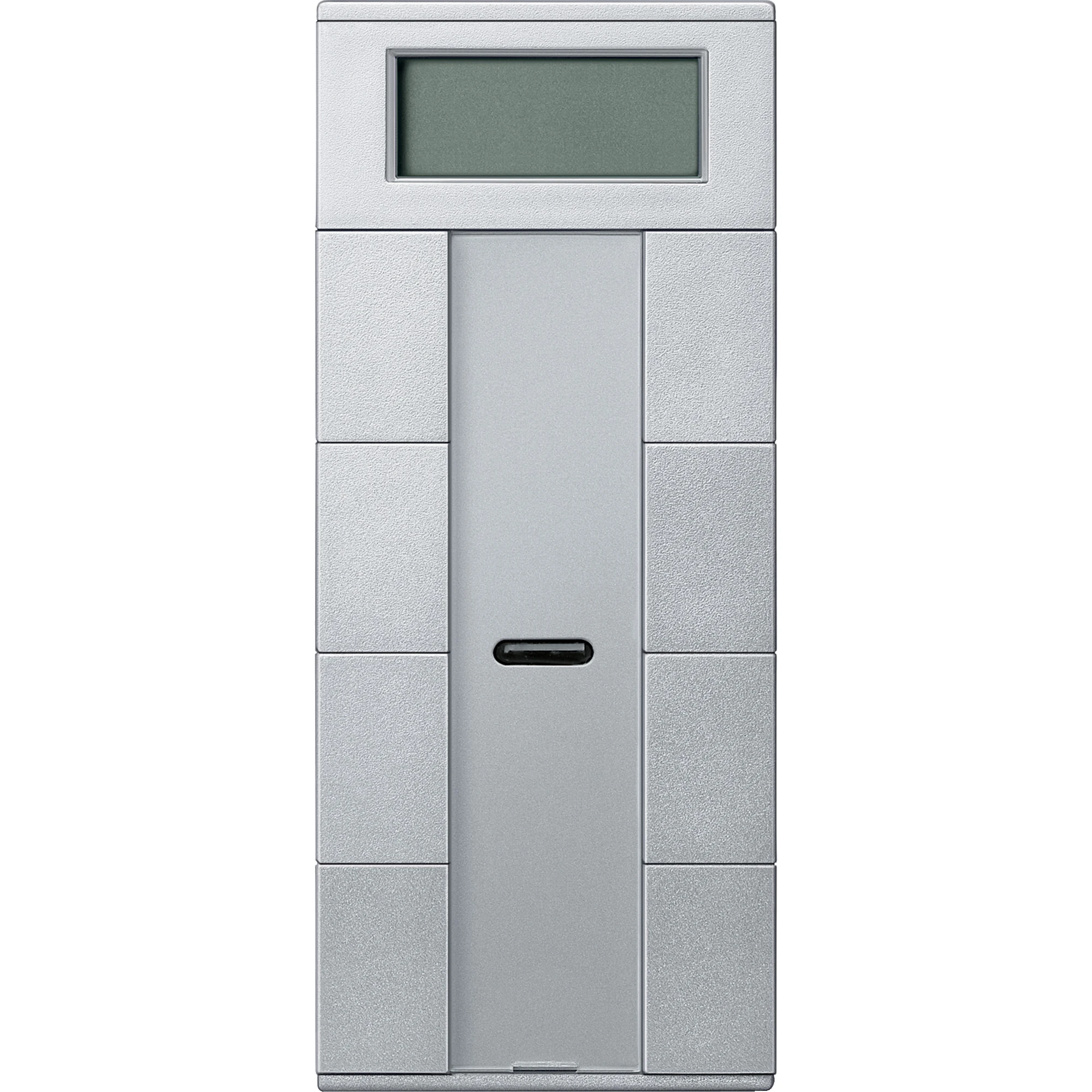 Schneider Electric MTN6214-0460 Quadruple pushbutton plus with room temperature controller, aluminium, System M (img_001)