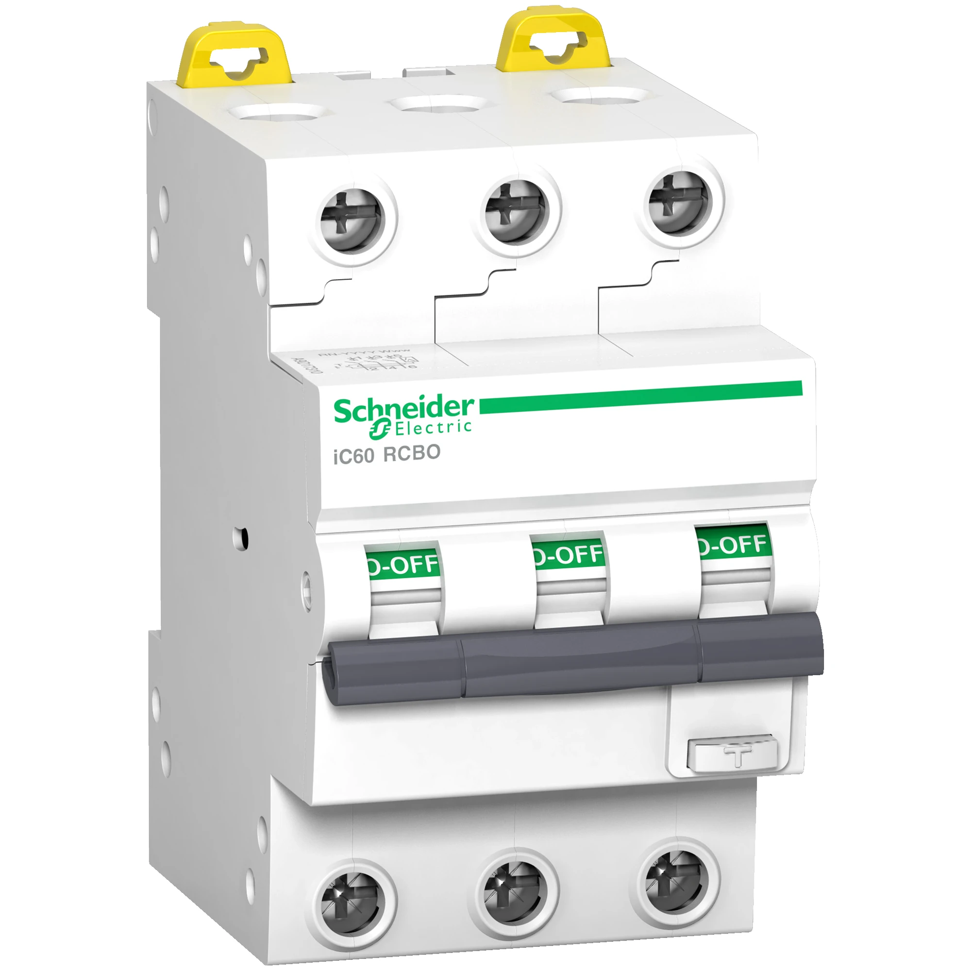 Schneider Electric A9D17325 RCBO iC60H, 3P, 25A, C-Characteristic, 30mA, Type A, 10kA, 230V AC (img_001)