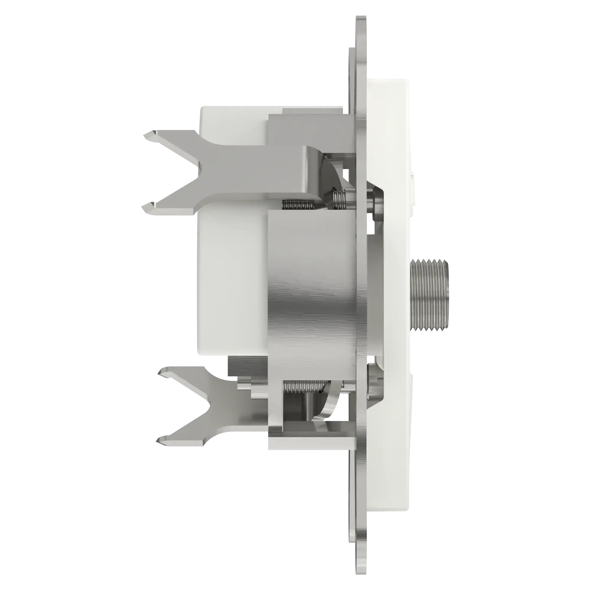 Schneider Electric EPH3470121D TV-SAT Terminal Socket 1dB IEC+F flush-mounted, white, Asfora (img_003)