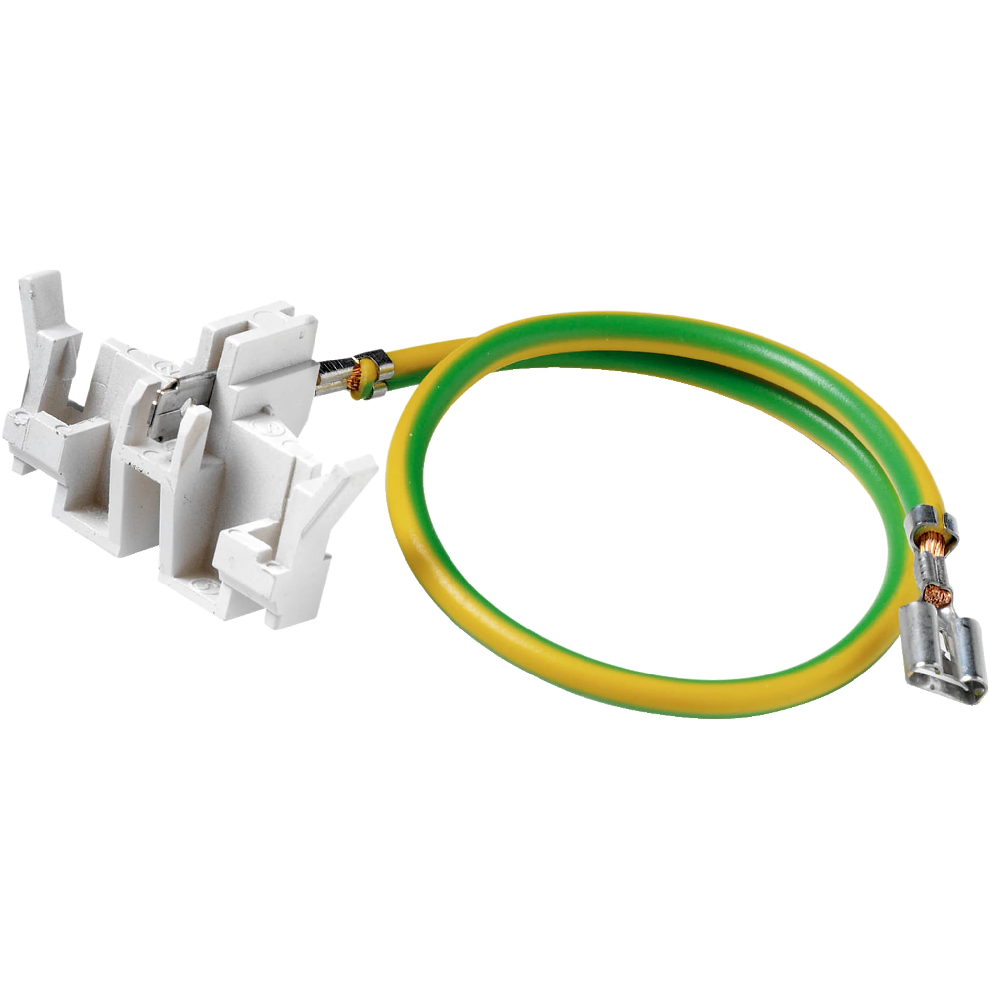 Schneider Electric 5961502 Grounding cable 25cm flat plug for Std. Master 3-f/Double Slave CYB-PS Type:CYB-ET (img_001)