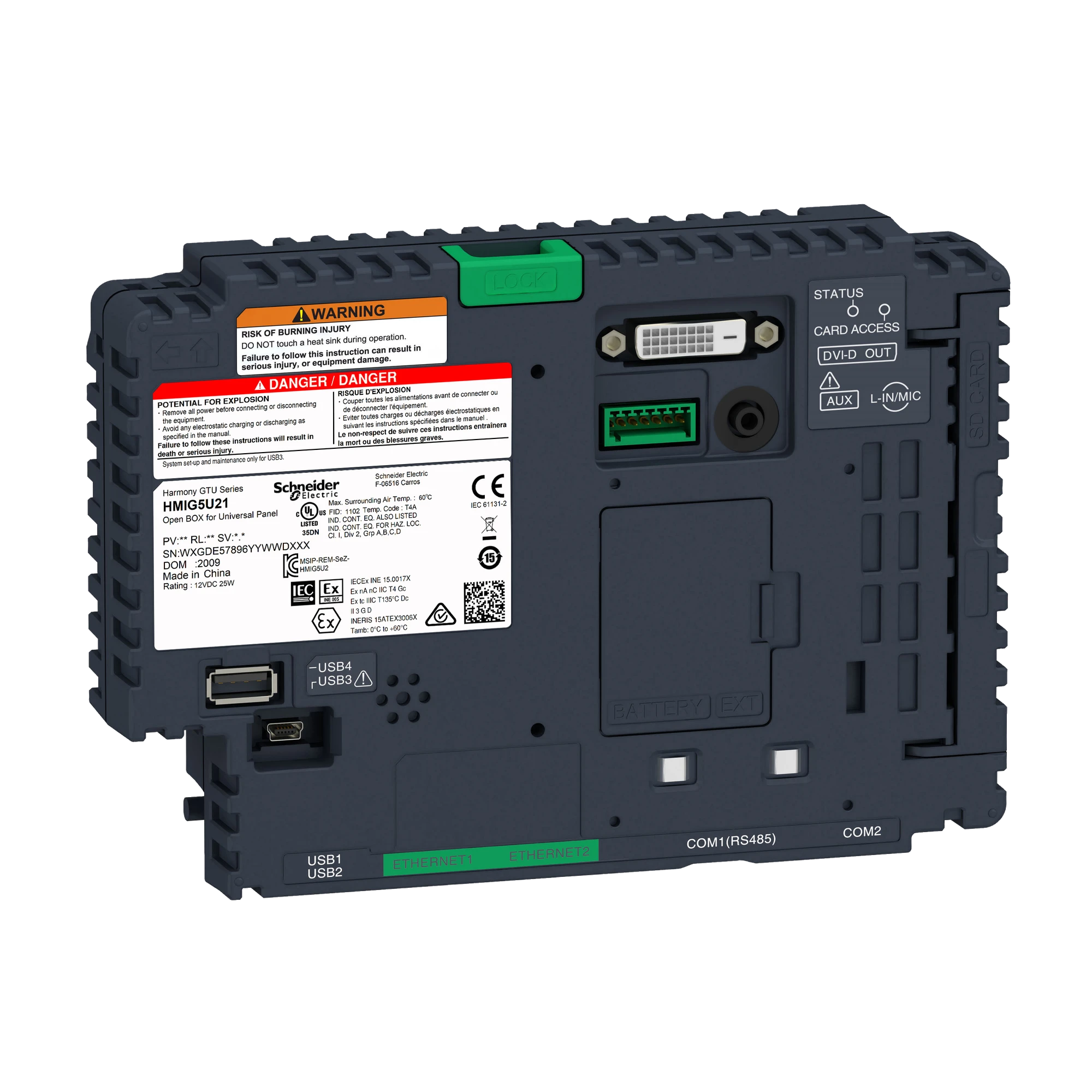 Schneider Electric HMIG5U21 Open BOX Windows 10 Universal Panel ohne installierte HMI-Software (img_001)