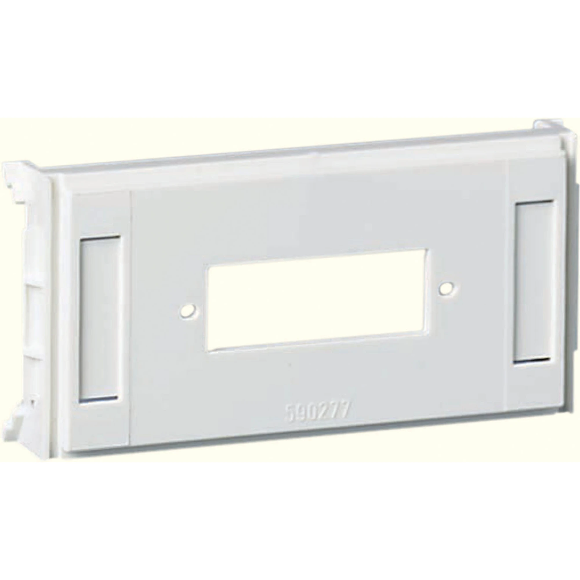 Schneider Electric 5971730 CYB-DF Mounting Plate 1xSC Duplex AMP, Molex, Lucent Tech, Dätwyler White RAL9016 (img_001)