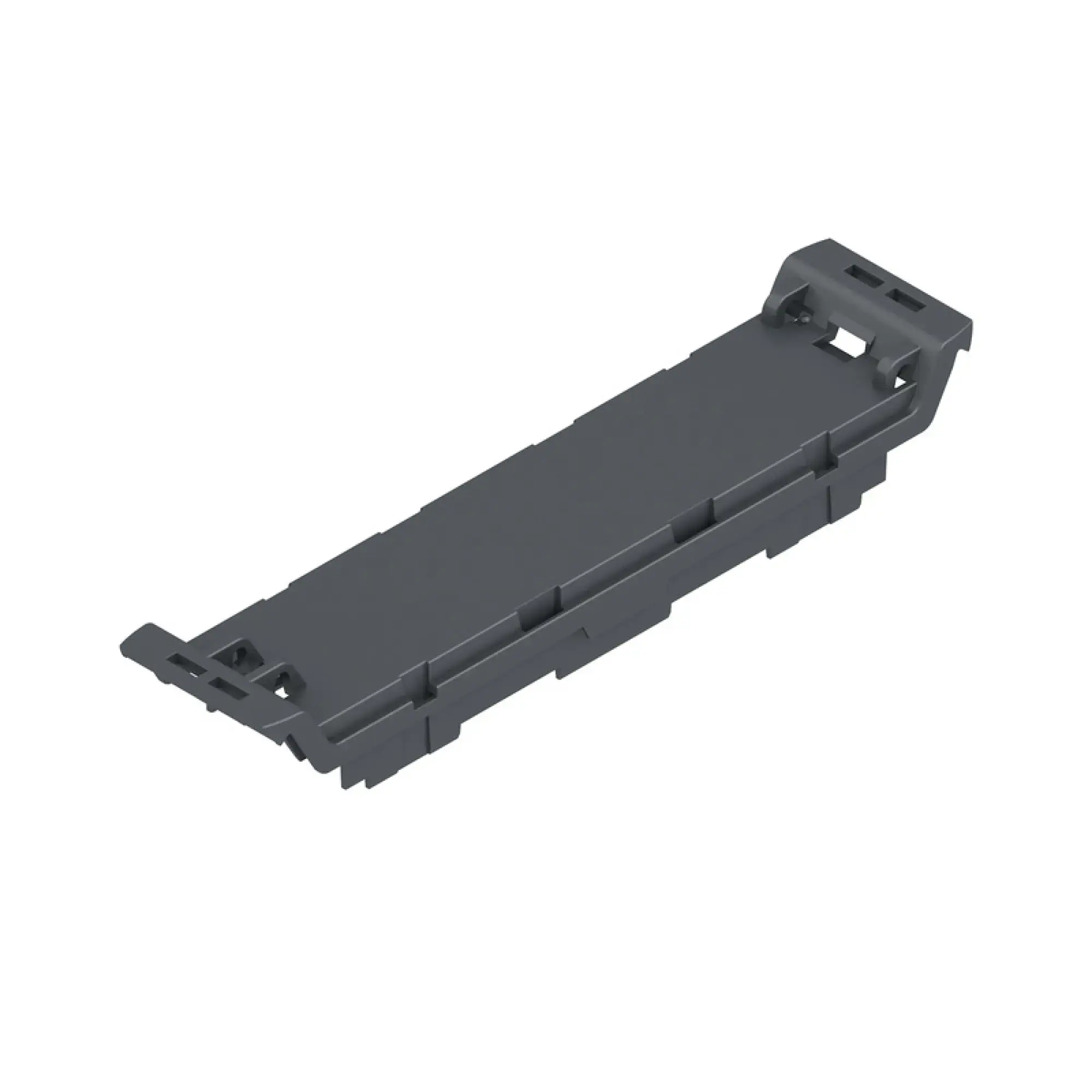 Weidmüller 1073360000 Front element (Modular housing), Width: 22.5 , IP20 in installed state, Plastic, Graphite grey (img_001)