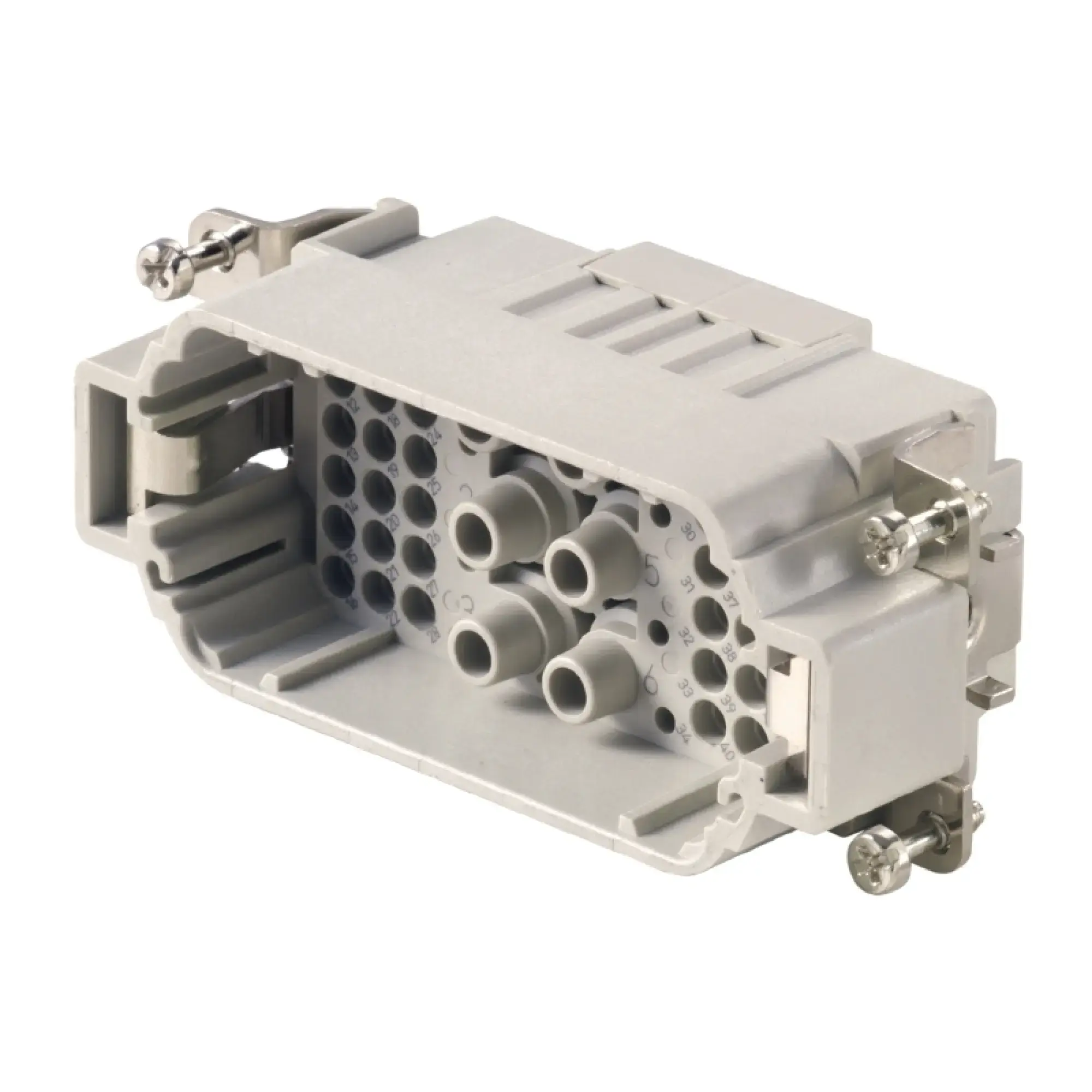 Weidmüller 1023320000 Contact insert (industry plug-in connectors), Male, 690 V, 40 A, Number of poles: 42, Crimp connection, Size: 6 (img_001)
