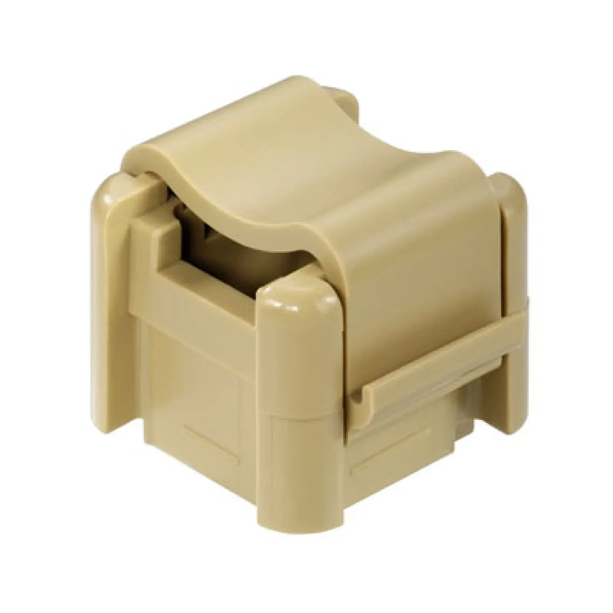 Weidmüller 0299860000 Busbar support, beige, 100 °C, Width: 26 mm, V-2, Polyamide 66, when screwed in (img_001)