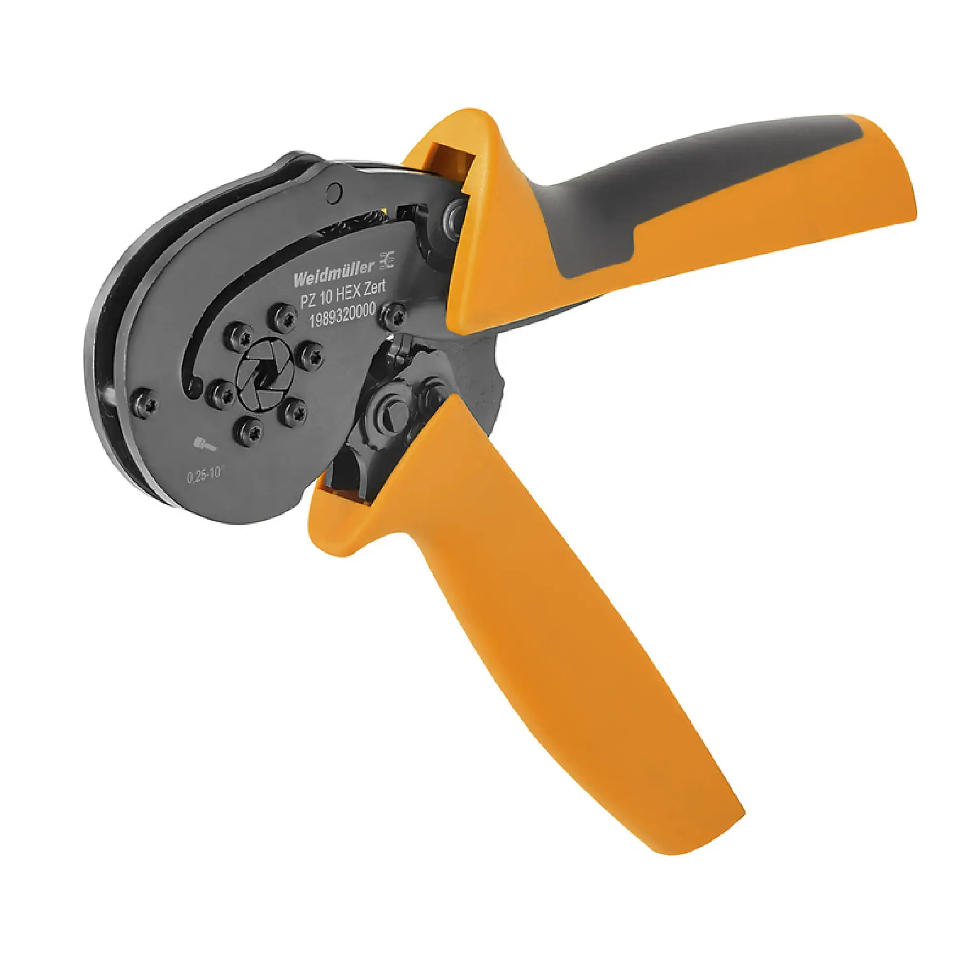 Weidmüller 1989320000 Crimping tool, Wire-end ferrules with/without plastic collars, 0.25 mm², 10 mm², Hexagonal crimp (img_001)