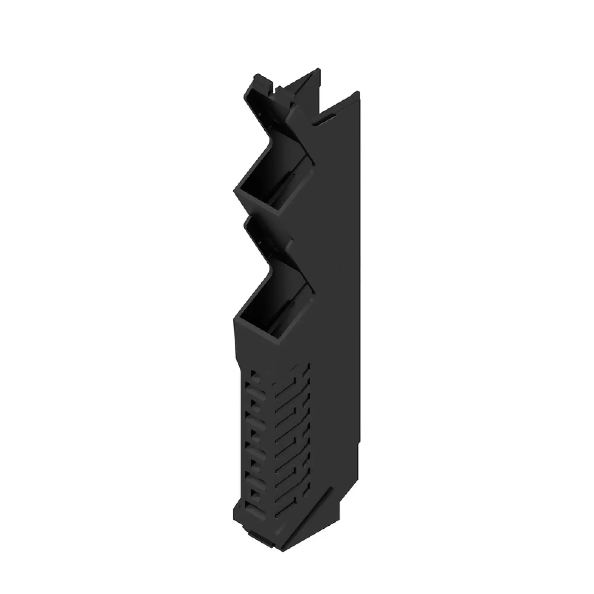 Weidmüller 1104200000 Side element (Modular housing), Width: 12.5 , IP20 in installed state, Plastic, black (img_001)