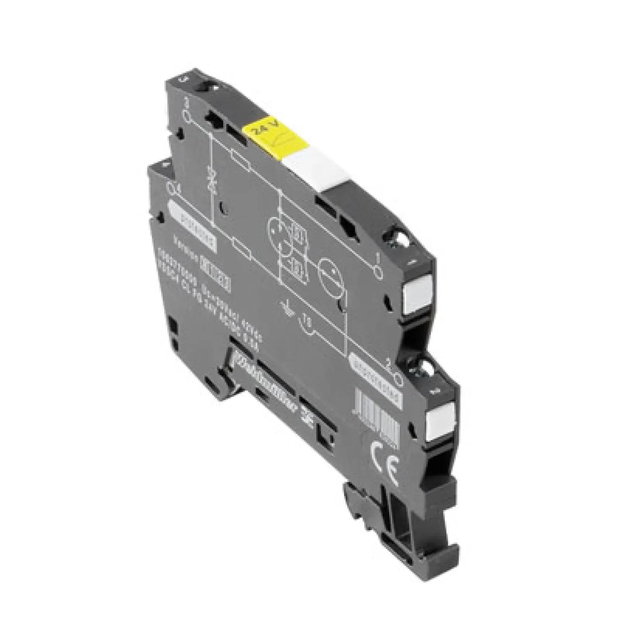 Weidmüller 1063770000 Surge voltage arrester (data networks/MCR-technology), Surge protection for measurement and control, analogue, Number of signals: 1, AC/DC, 24 V, 34 V (img_001)