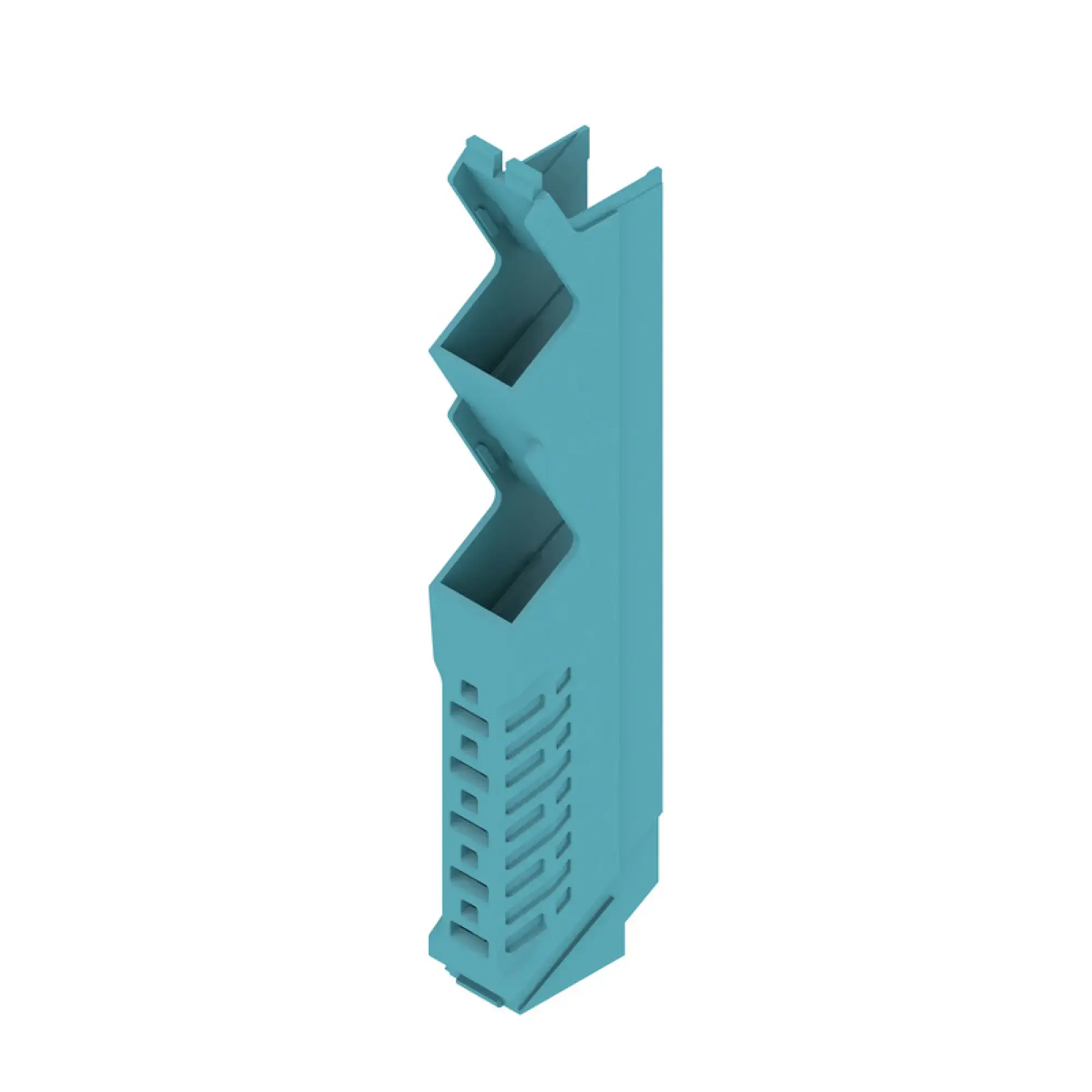 Weidmüller 1104220000 Side element (Modular housing), Width: 12.5 , IP20 in installed state, Plastic, light blue (img_001)