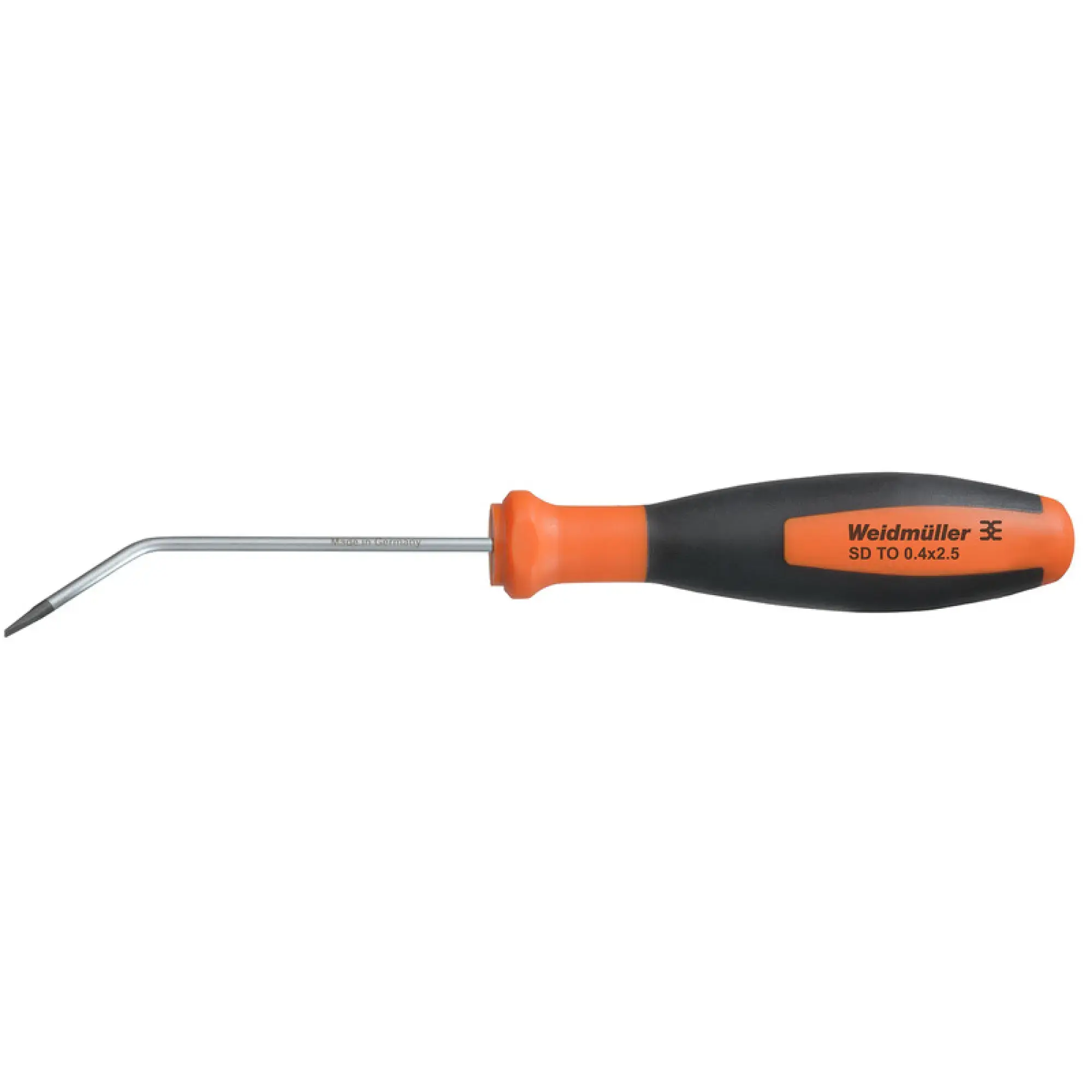 Weidmüller 2749570000 Slotted screwdriver, Blade thickness (A): 0.4 mm, Blade width (B): 2.5 mm, Blade length: 70 mm, Form: Slotted (img_001)