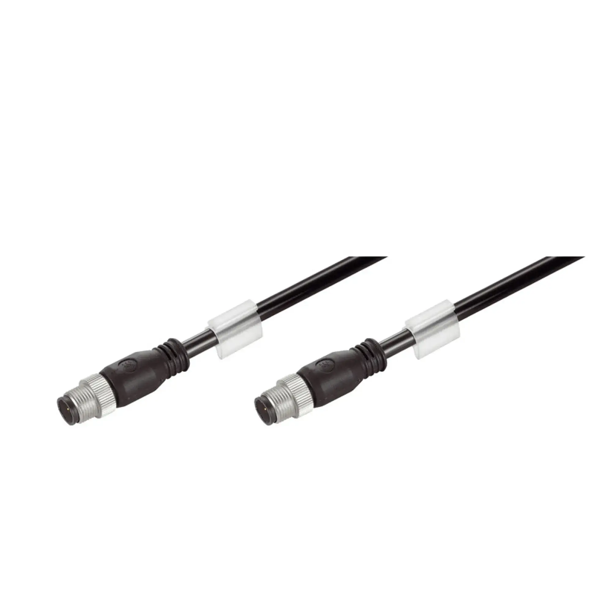 Weidmüller 1010850250 Ethernet Railway Cable (assembled), M12 D-code – IP 67 straight pin, M12 D-code – IP 67 straight pin, Number of poles: 4, Length: 25 m (img_001)