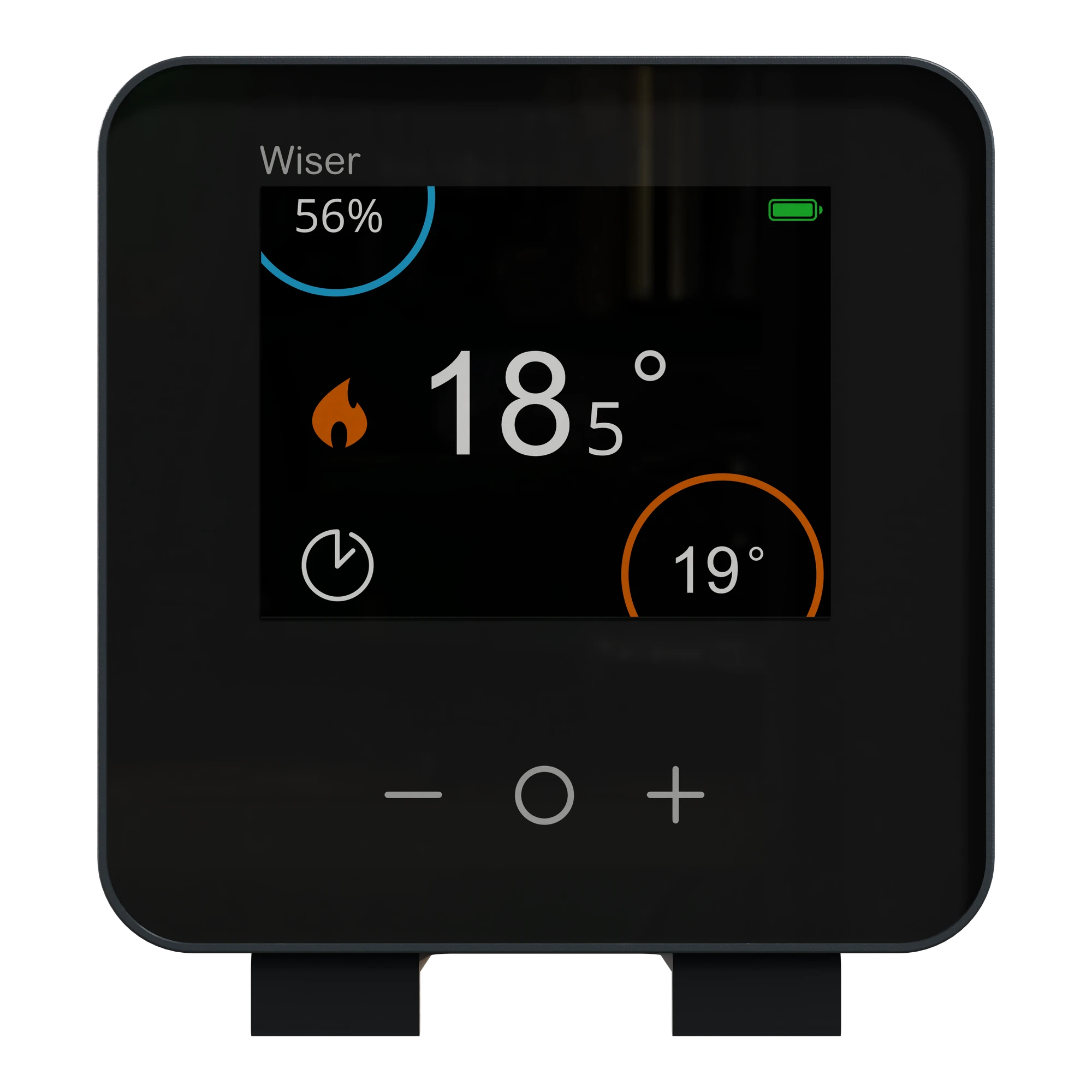 Schneider Electric CCTFR6401 Wiser, Room Thermostat with Touch Display, Black (img_003)