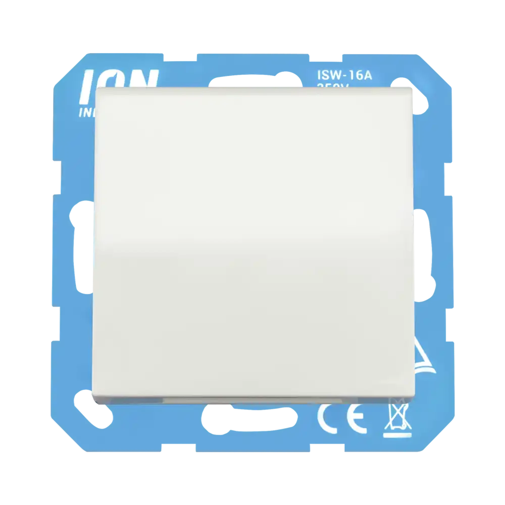 ION INDUSTRIES 10.300.314 Socket outlet with hinged cover IP44 V1/J1 Alpine White (img_001)