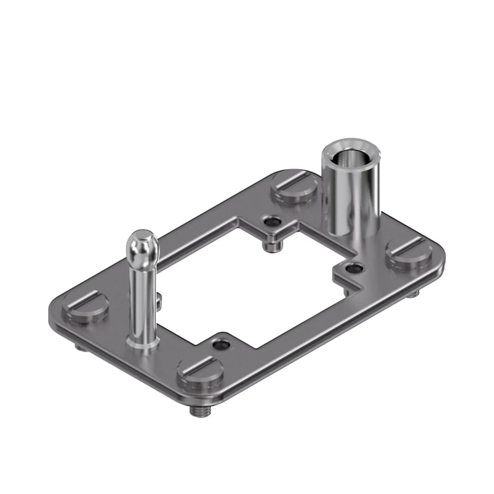 Weidmüller 2708490000 Frame for industrial connector, Size: 3, Stainless steel 1.4301 (img_001)