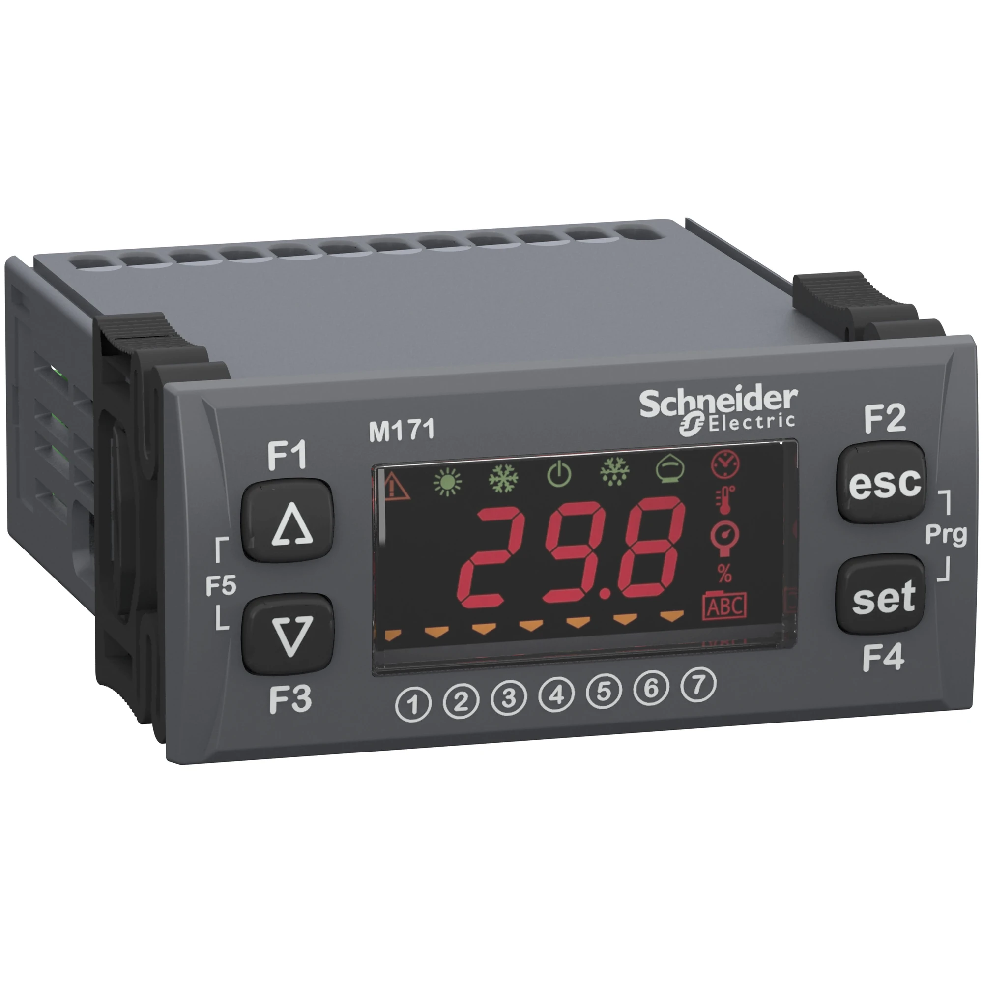 Schneider Electric TM171OFM22R PLC Control, Modicon M171 Optimized, 22 I/O, Modbus, 24 VDC, 12 VAC to 24 VAC, Panel Mount (img_001)