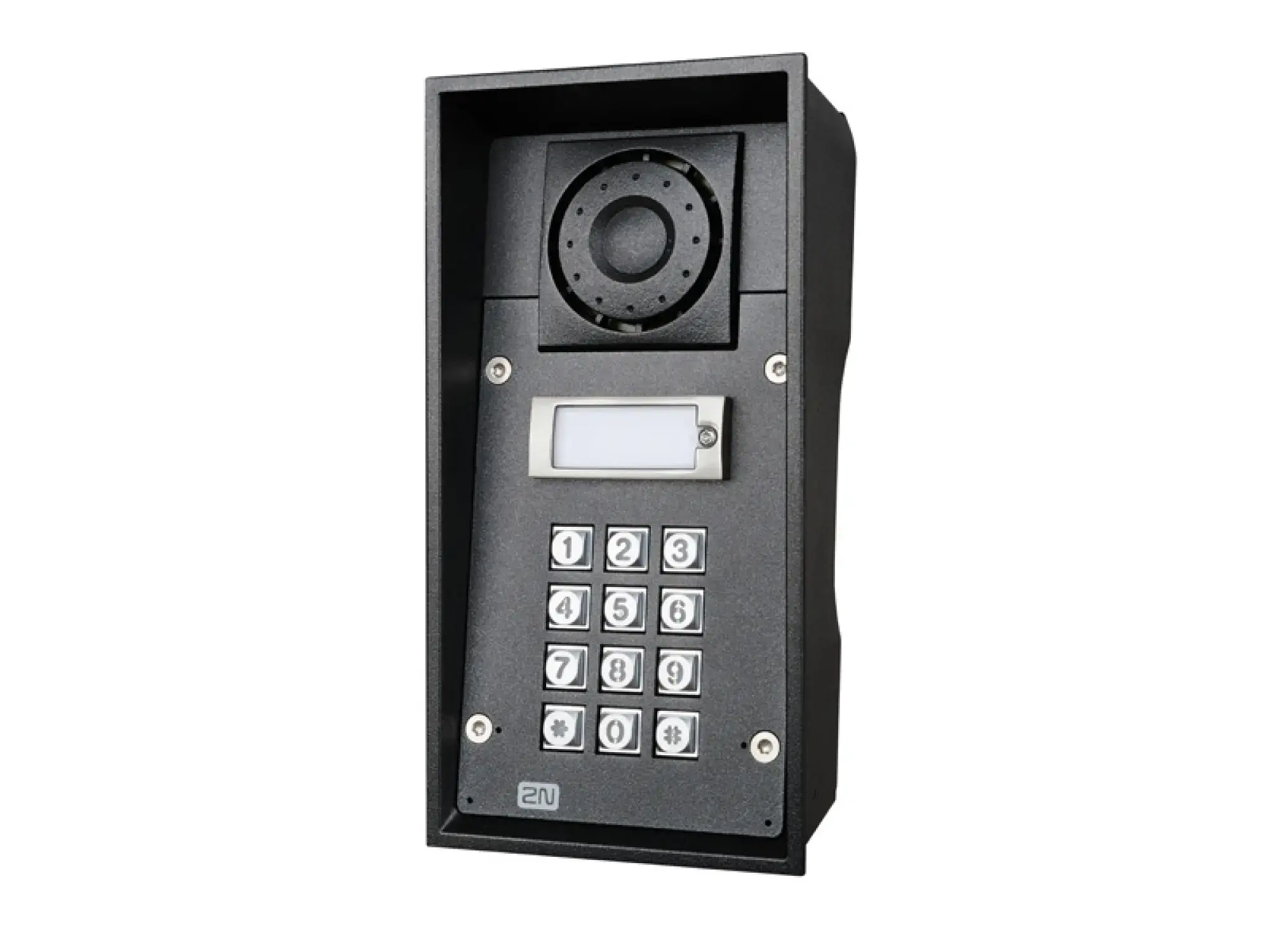 2N 9151101KW EntryCom IP Force intercom - 1 call button (IP69) without camera with keypad (img_001)