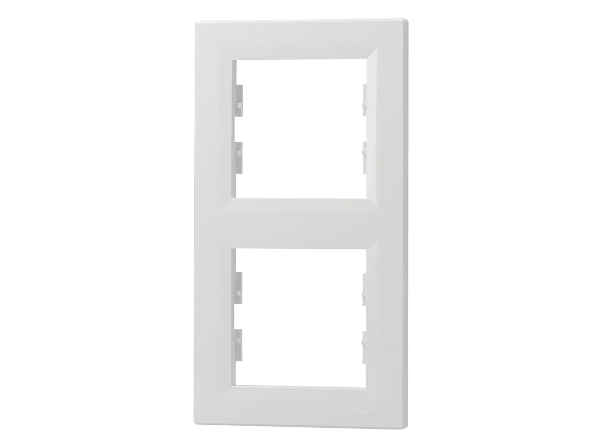 Schneider Electric EPH5810221D 2-Gang Frame Vertical, white, Asfora (img_002)