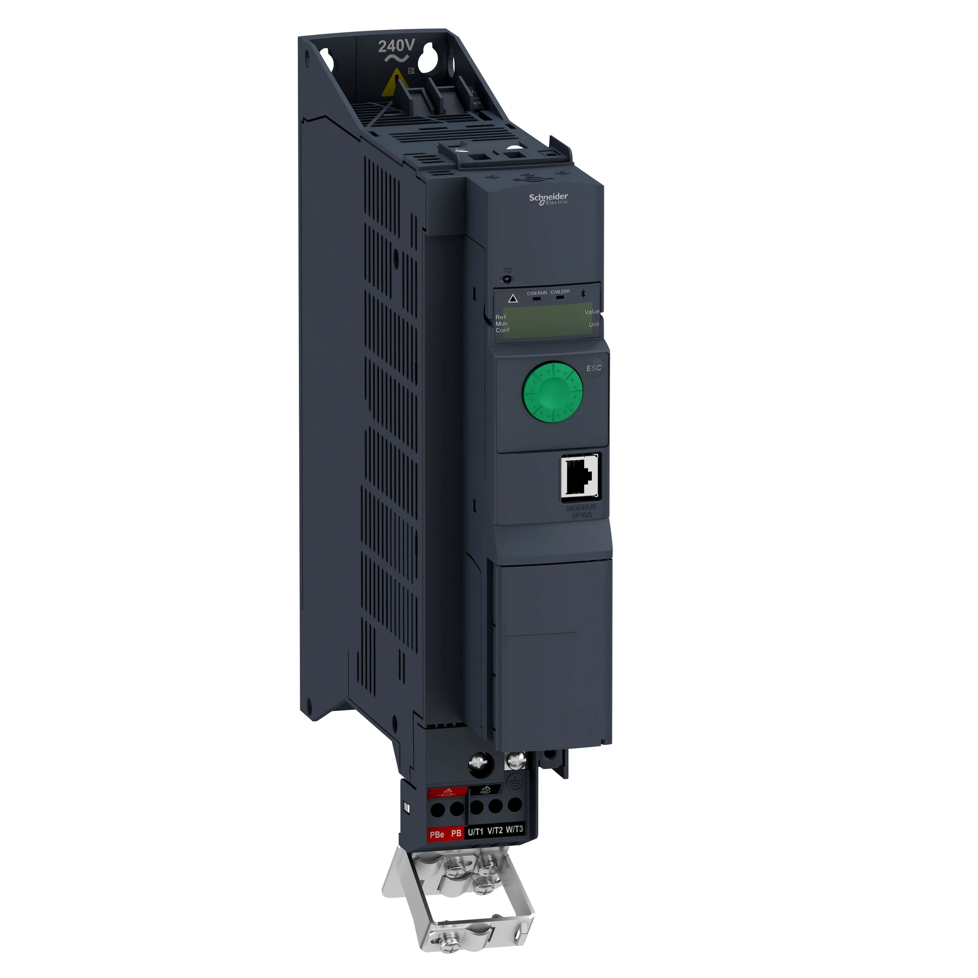Schneider Electric ATV320U22M2B Frequency Converter ATV320, 2.2kW, 200-240V, single phase, book size (img_001)