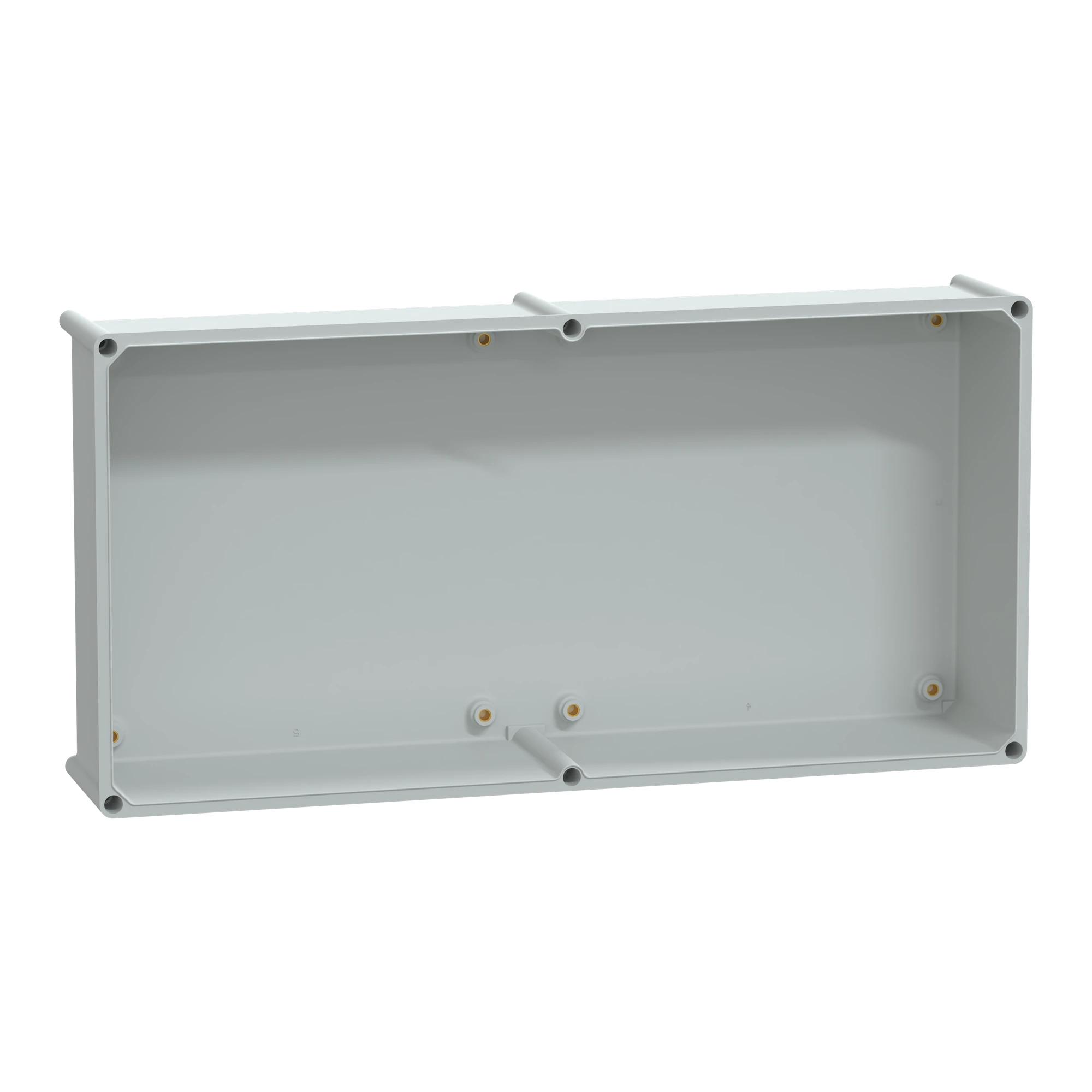 Schneider Electric NSYPLS3672AG Polyester Enclosure PLS Wall Mounting 360x720x230mm IP66, Transparent PC Cover (img_002)