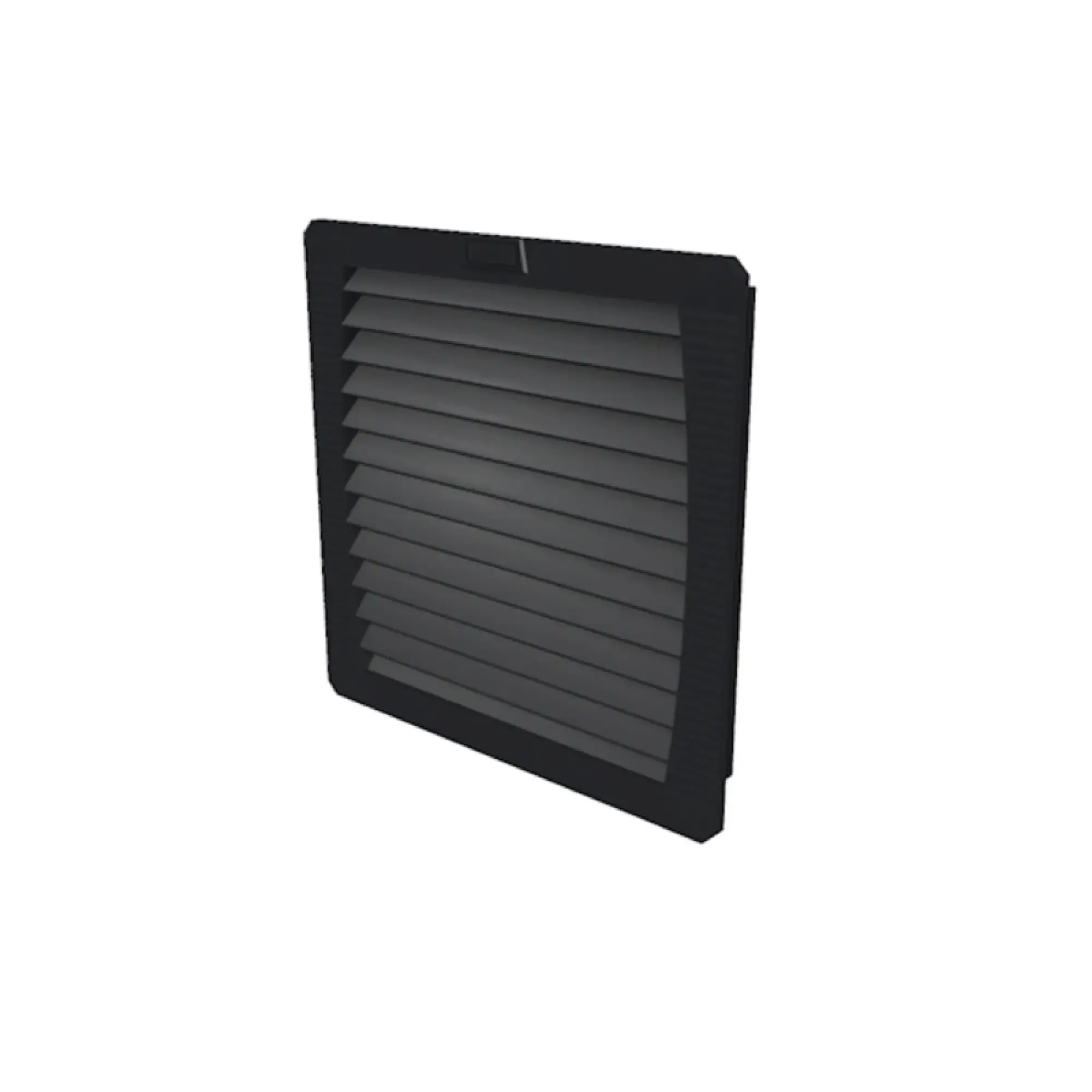 Weidmüller 2557660000 Exhaust filter (cabinet), IP54, black, EMC version: EN 61000-3-2,-3, EN 61000-6-2, 3 (img_001)