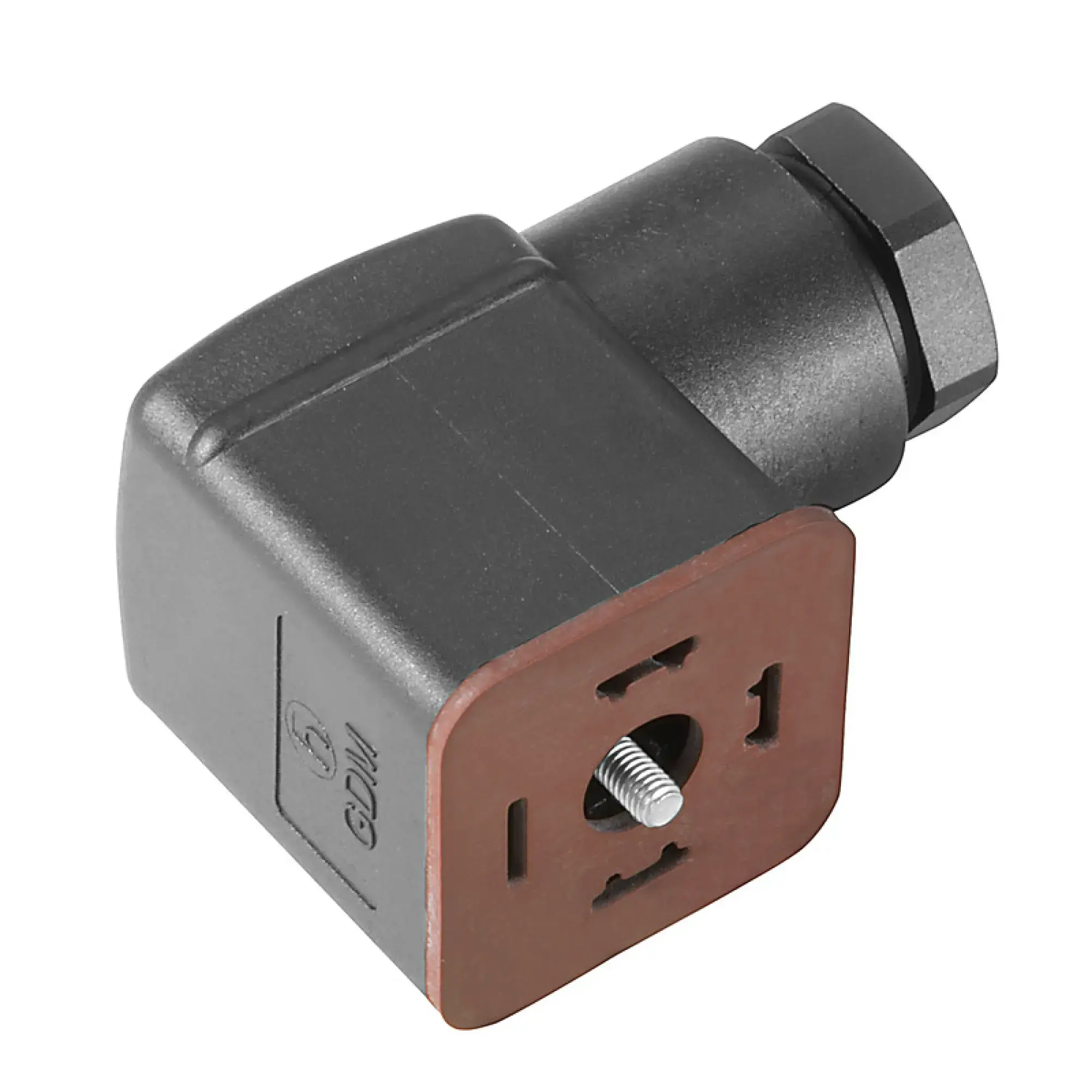 Weidmüller 1873150000 Valve plug-in connector (field assembled), Number of poles: 3, Design A (18 mm), Without circuitry, 230 V, 0.34...1.5 mm² (img_001)