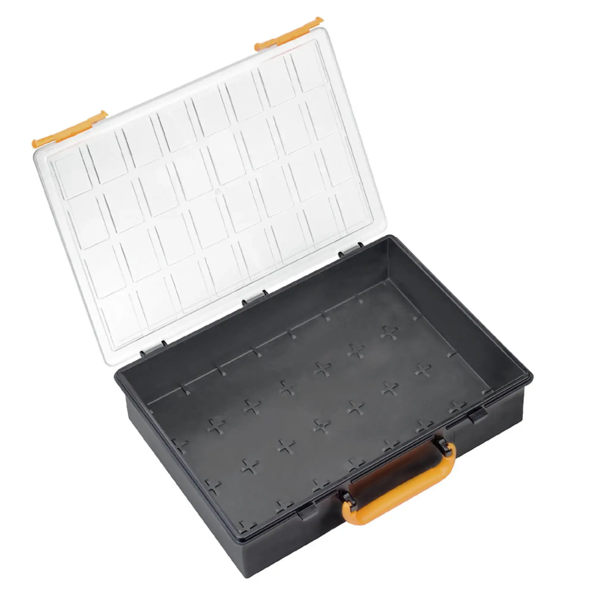 Weidmüller 9202330000 Assortment box (empty), Width: 338 mm, Height: 78 mm, Depth: 261 mm, Cover material: Polycarbonate (img_001)