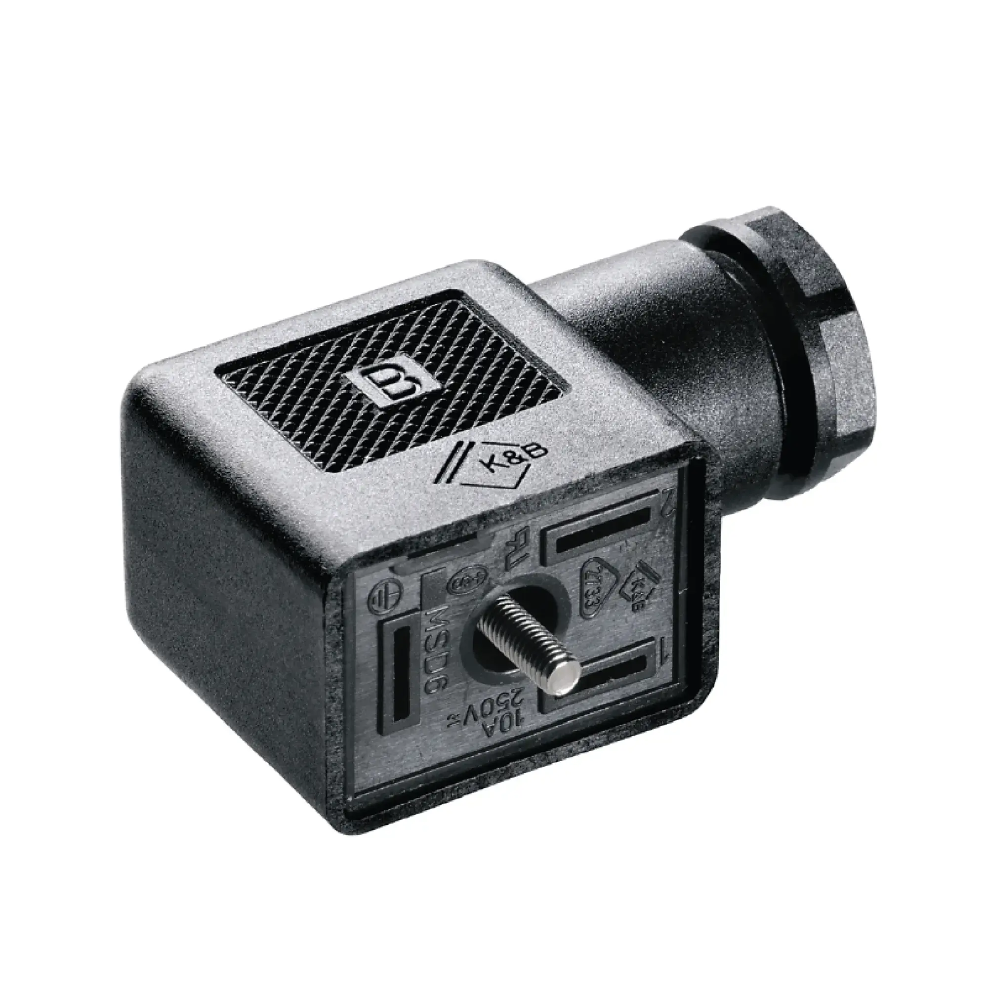 Weidmüller 1873170000 Valve plug-in connector (field assembled), Number of poles: 3, Industrial design B (11 mm), Without circuitry, 250 V, 0.34...1.5 mm² (img_001)