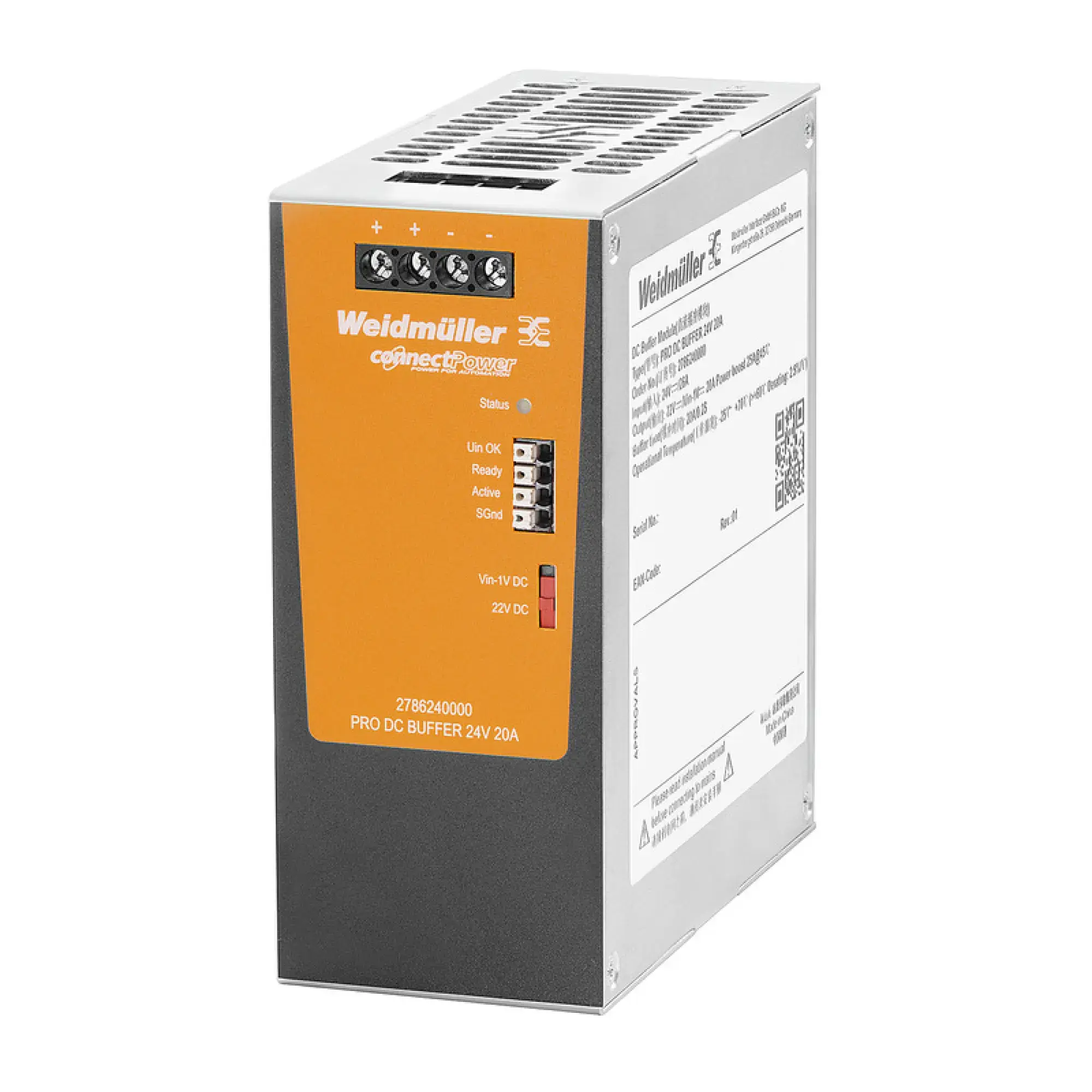 Weidmüller 2786240000 Buffer module (UPS) (img_001)
