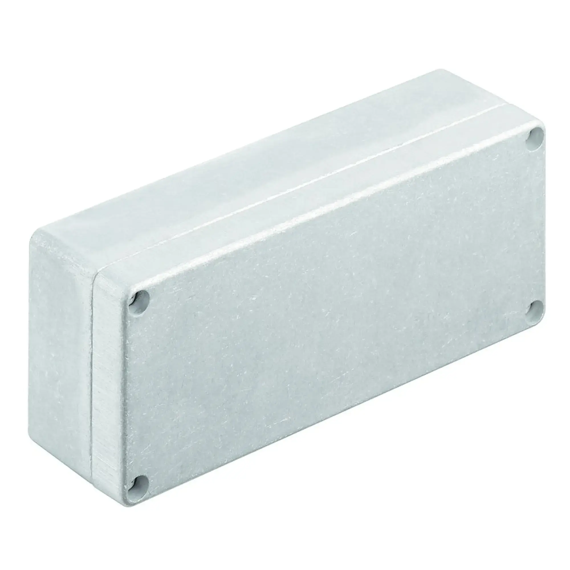 Weidmüller 0342200000 Metal housing, Width: 165 mm, Height: 70 mm, Depth: 45 mm, untreated, Flange plate: No, M4 torx stainless steel screws with slot (img_001)