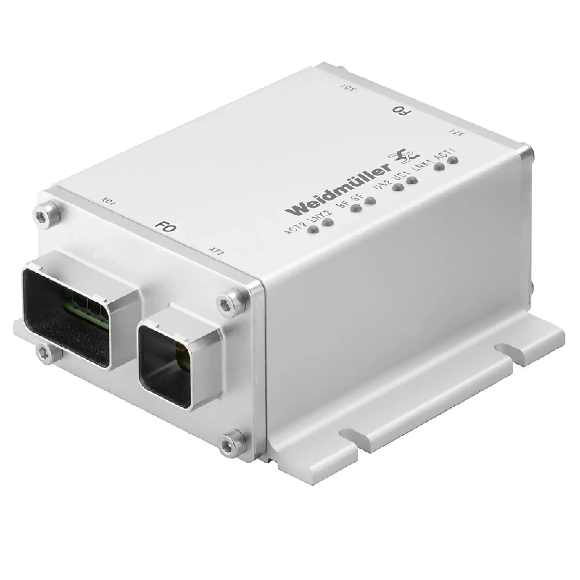 Weidmüller 2455360000 Repeater, PROFINET PushPull SCRJ POF (V14), PROFINET POF Repeater, IP65, 24 V (img_001)