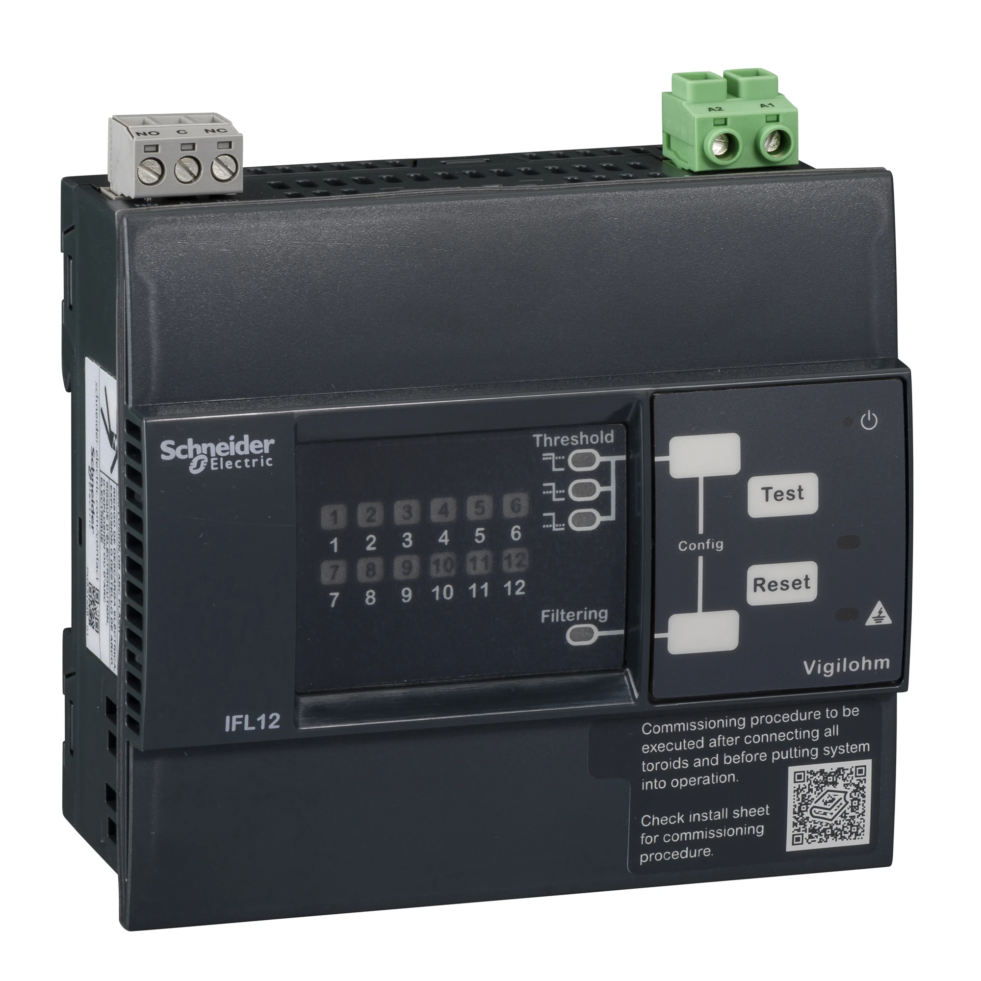 Schneider Electric IMDIFL12 VIGILOHM 12-channel fault location device - 100-440VAC/DC (img_001)