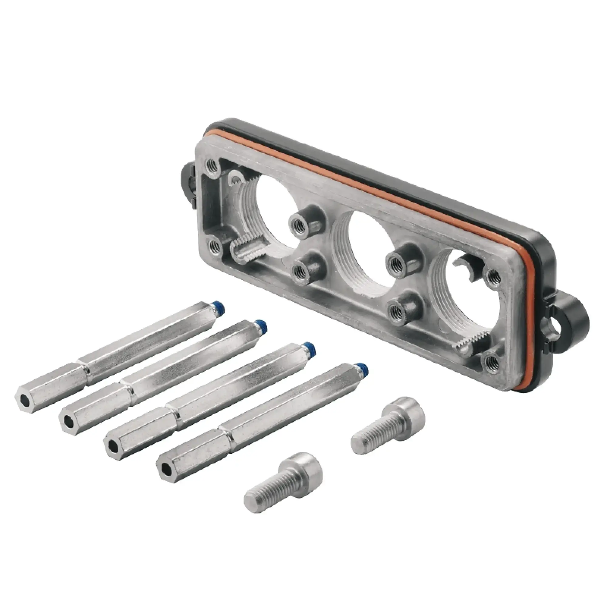 Weidmüller 1079910000 Housing (industry plug-in connectors), Cover, Clamping yoke connection, Size: 8, IP68, IP69K, IP68 (in plugged condition) (img_001)