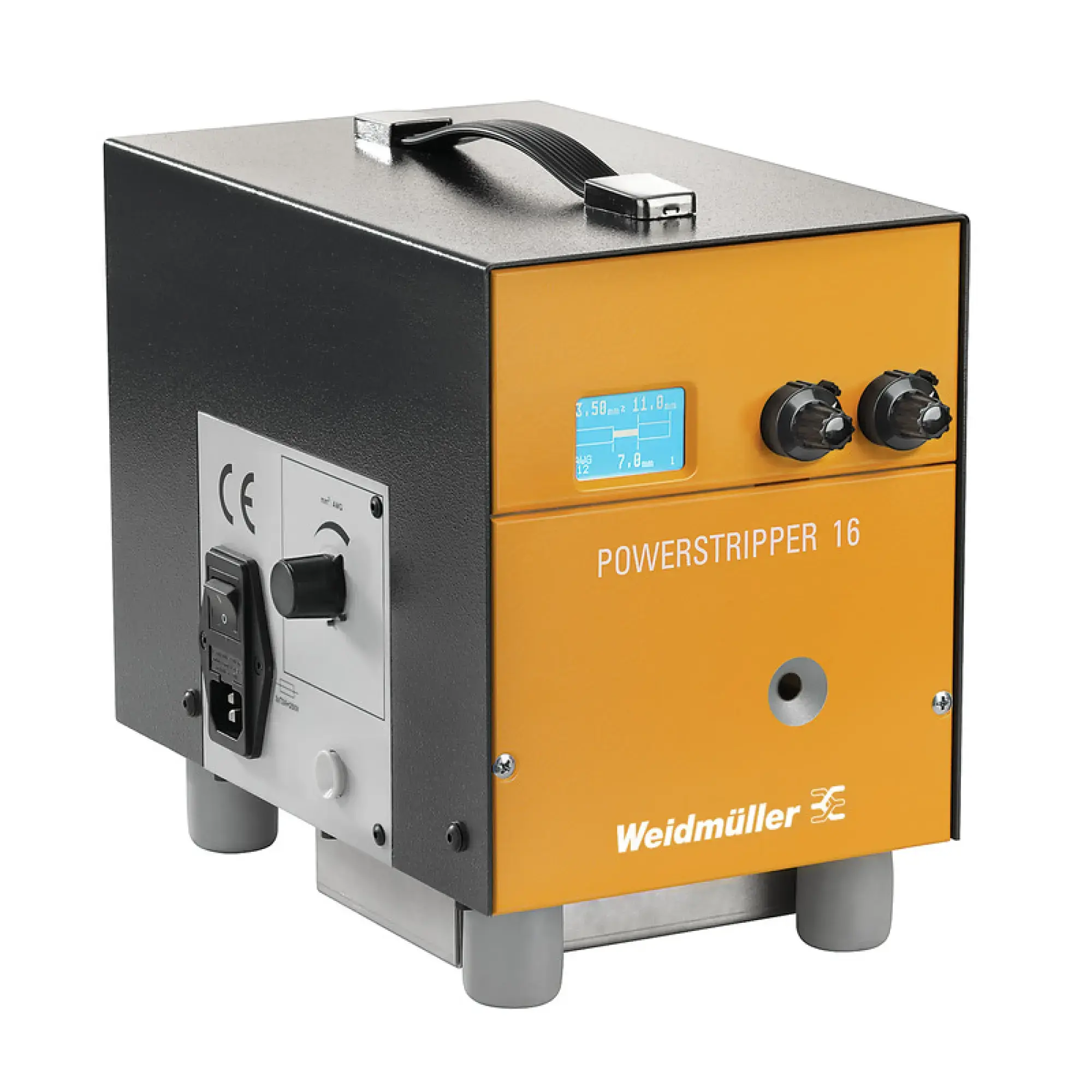 Weidmüller 9028480000 Automatic stripper, electrical, Stripping range : 2.5 - 16 mm² (~AWG 14-6), Pull-off length: 3-20 mm (img_001)