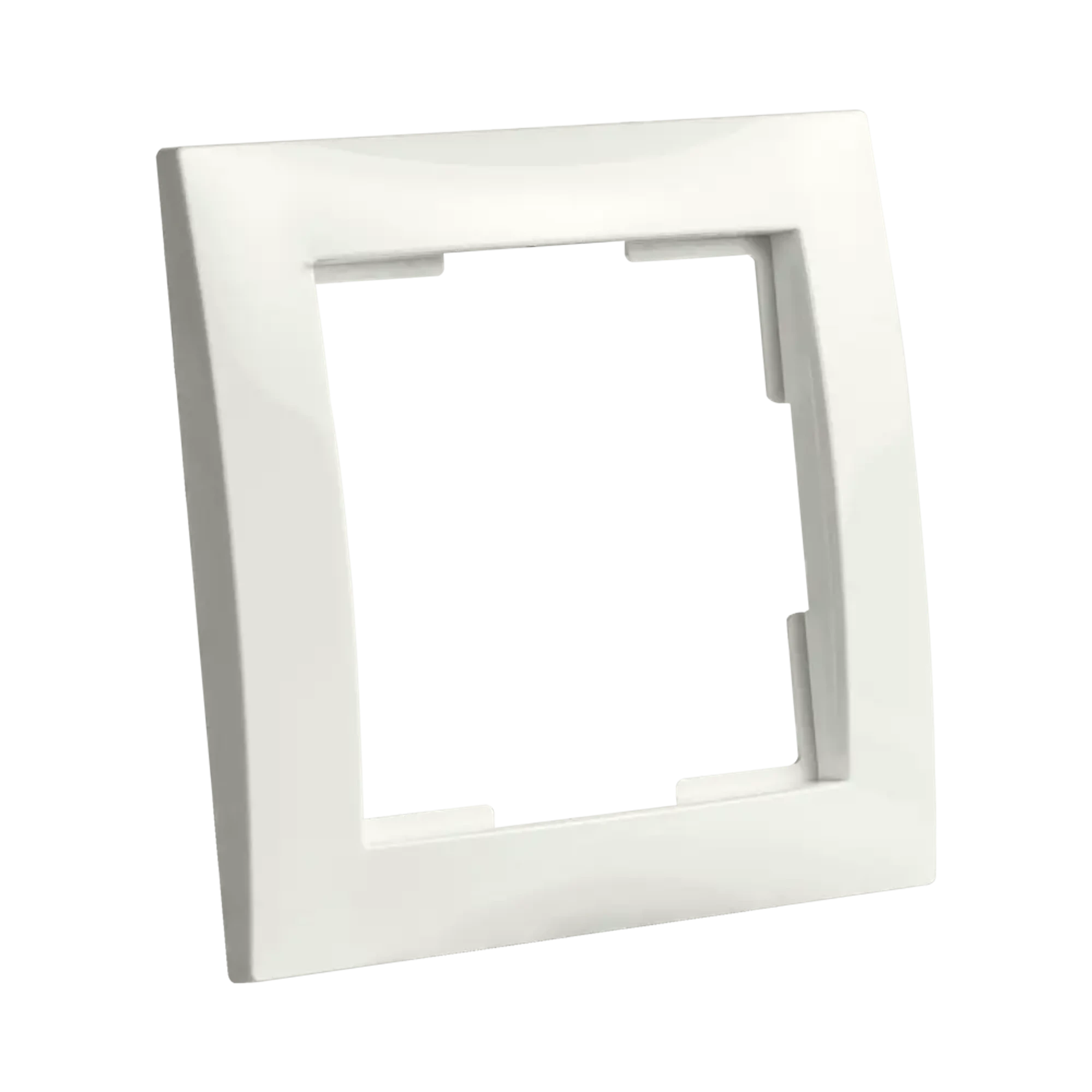 ION INDUSTRIES 80.302.114 1-gang cover frame E1 Alpine White (img_003)