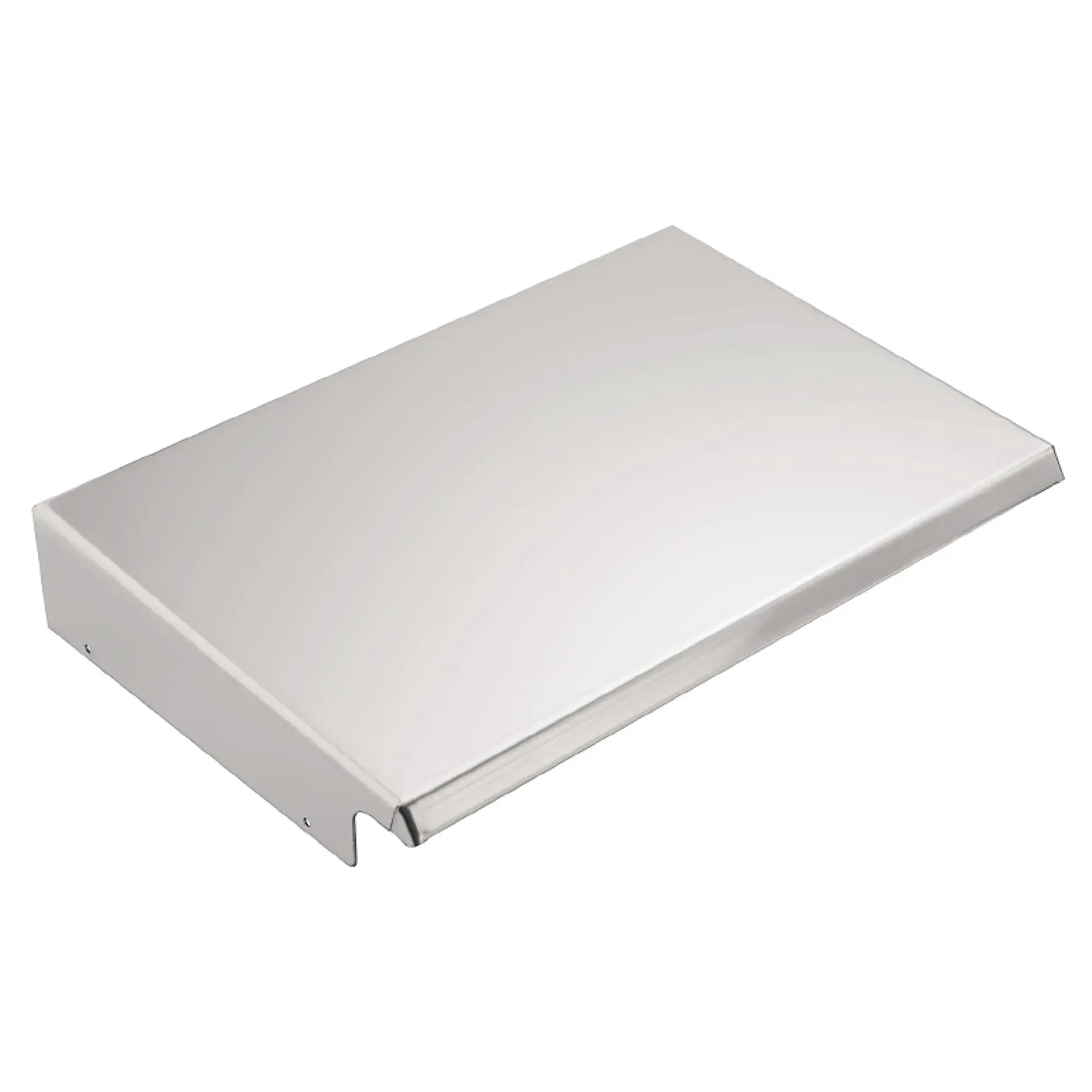 Weidmüller 1314330000 Rain hood (Housing), Klippon TB (Terminal Box), 615 x 55.9 x 211.2 mm, Stainless steel 1.4404 (316L), electropolished, silver (img_001)