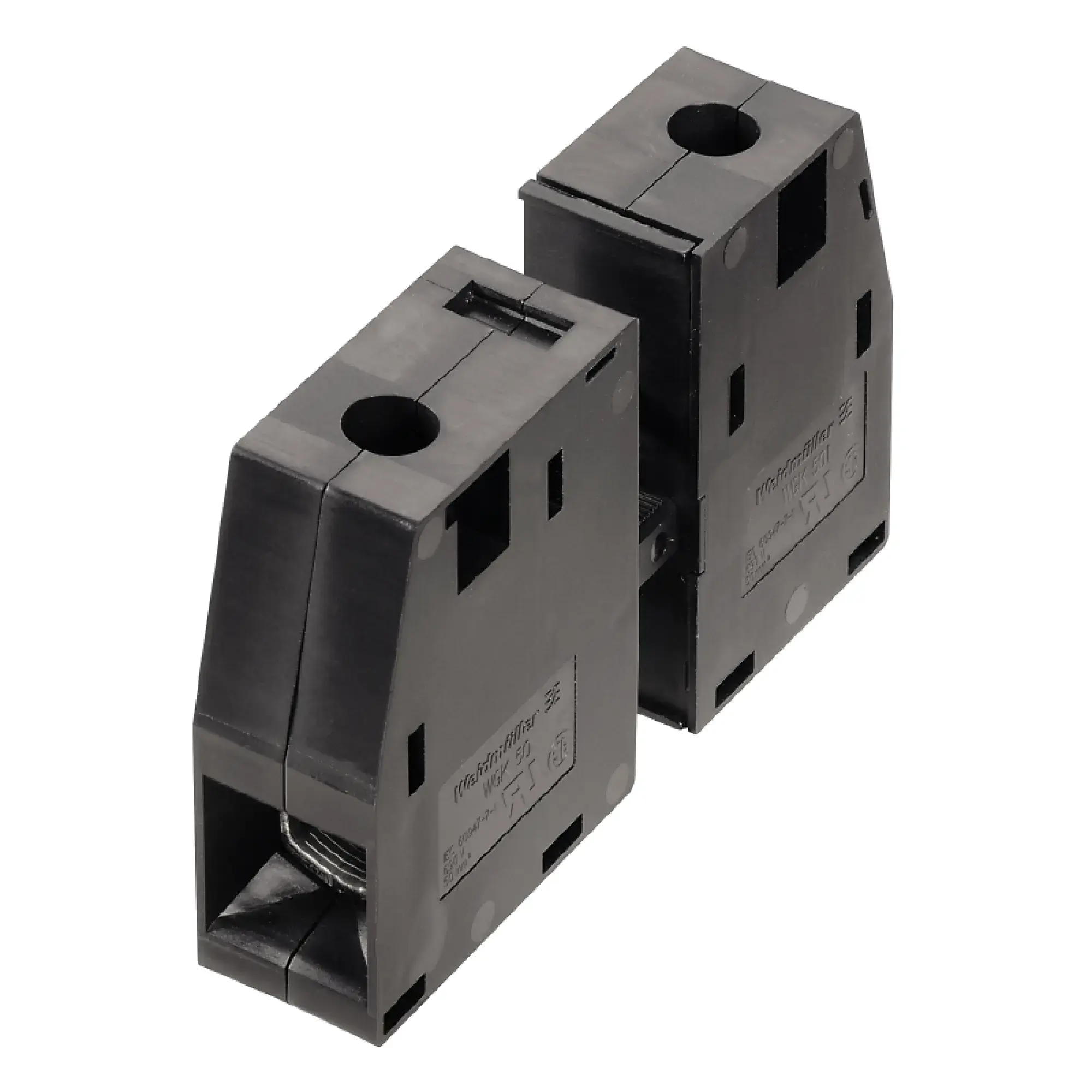Weidmüller 2427740000 Feed-through terminal, 690 V, 150 A, Width: 22.8 mm, 50 mm², Screw connection, Box (img_001)