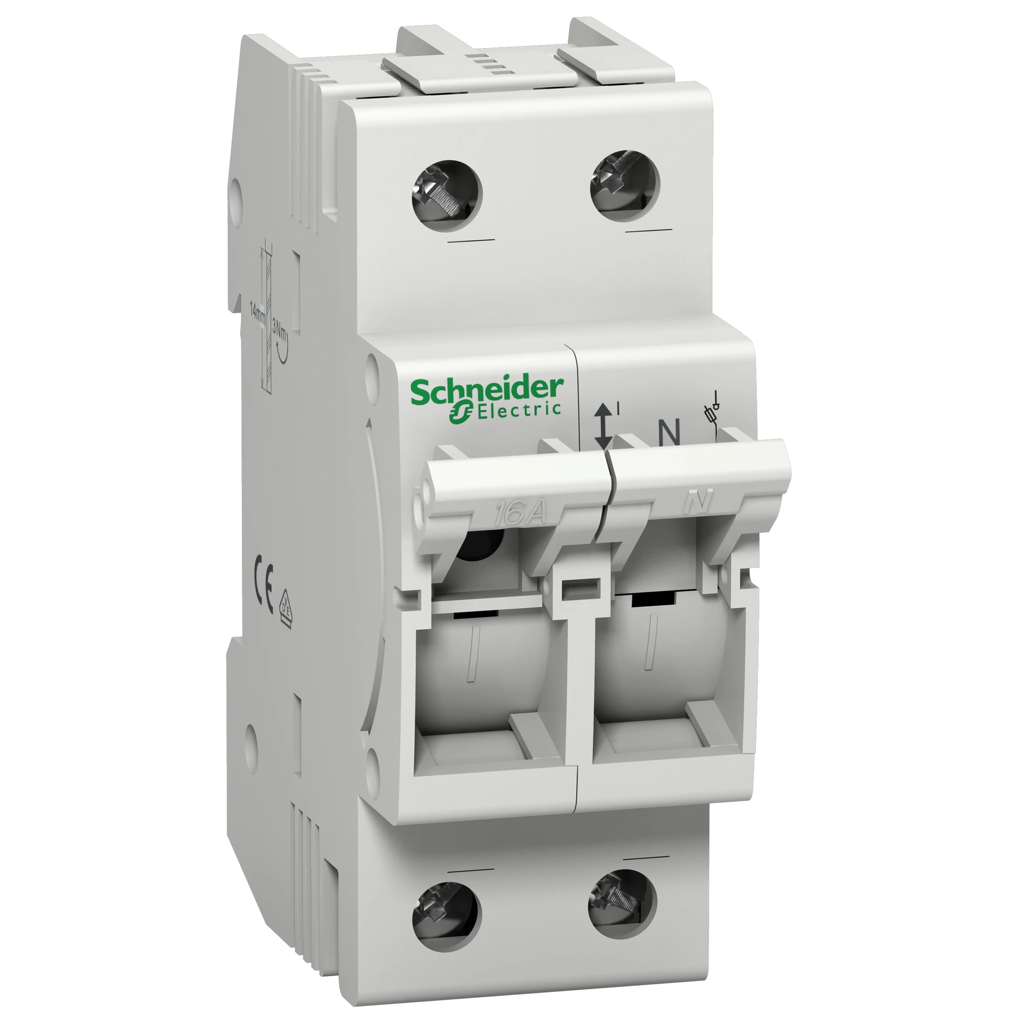 Schneider Electric MGN01616 Fuse disconnect switch D01, 1P+N, 16A (img_001)