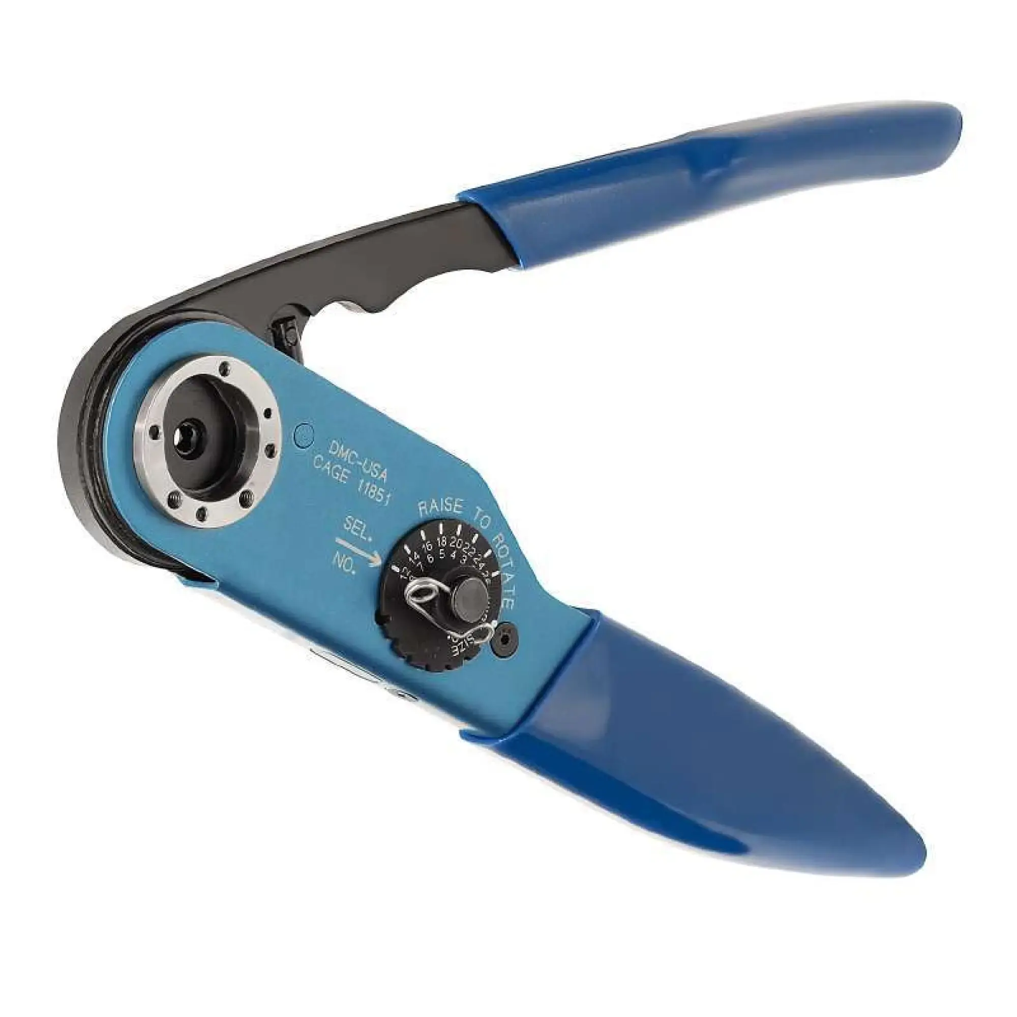 Weidmüller 1381670000 Crimping tool, Turned contacts, 4-indent crimp (img_001)