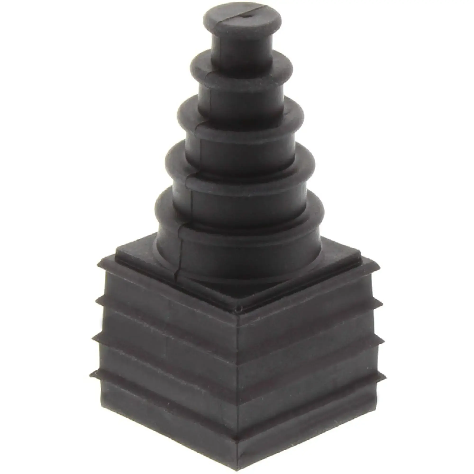 Weidmüller 2583510000 Slotted cable grommet (Cable entries system), 2 mm, 11 mm, -40 °C, 120 °C, TPE, Deep black (img_001)