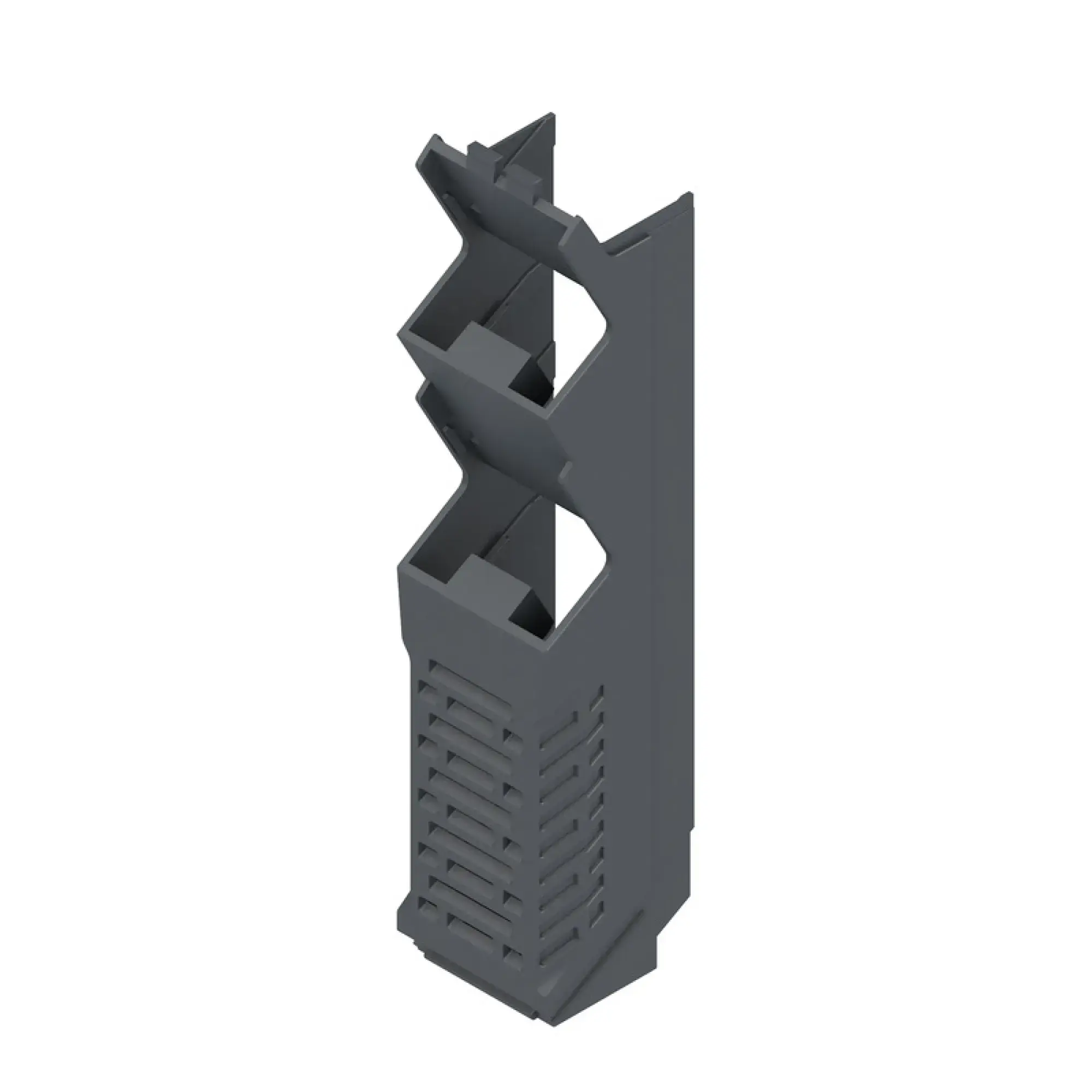 Weidmüller 1073370000 Side element (Modular housing), Width: 22.5 , IP20 in installed state, Plastic, Graphite grey (img_001)